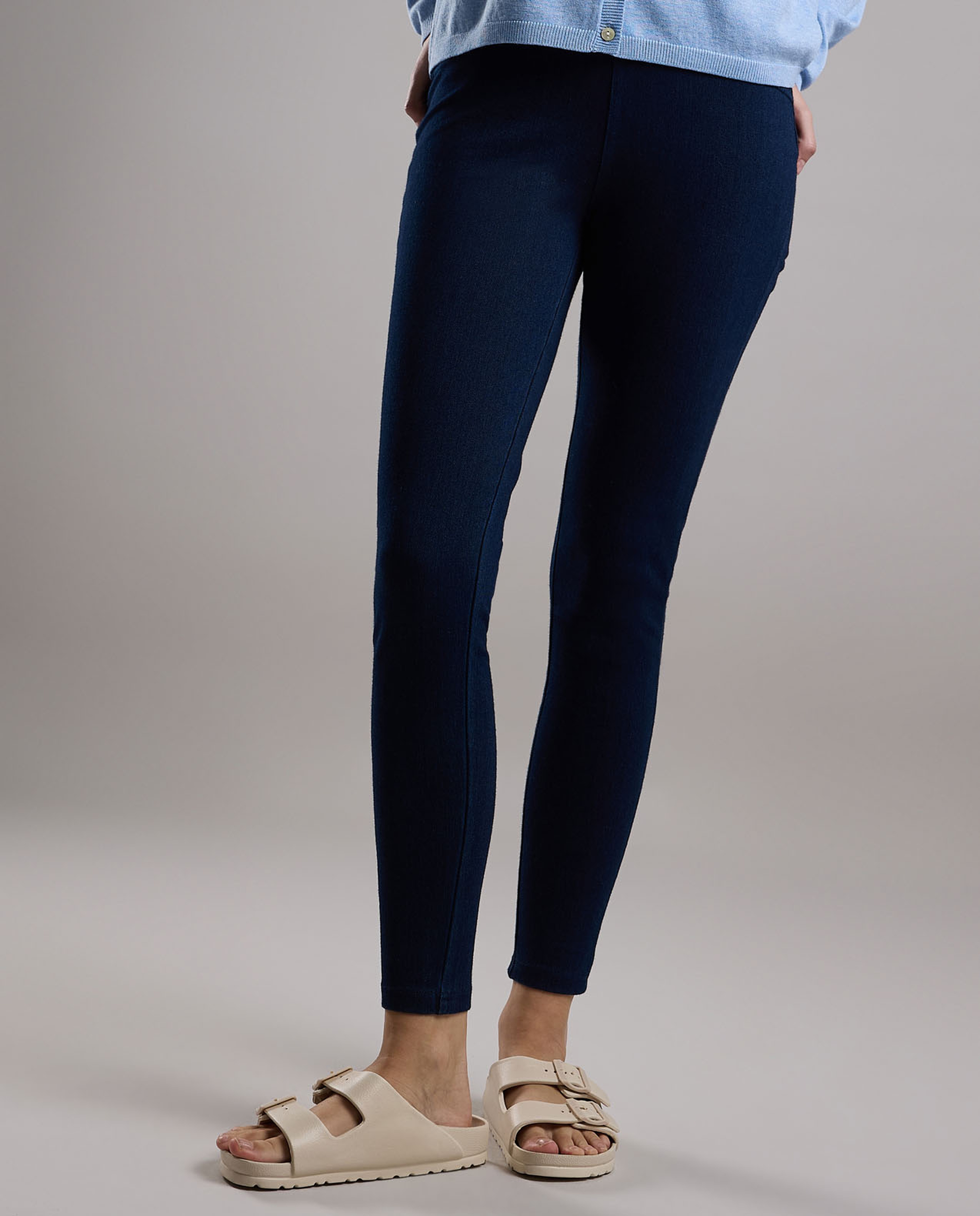 Solid Double Strap Slides