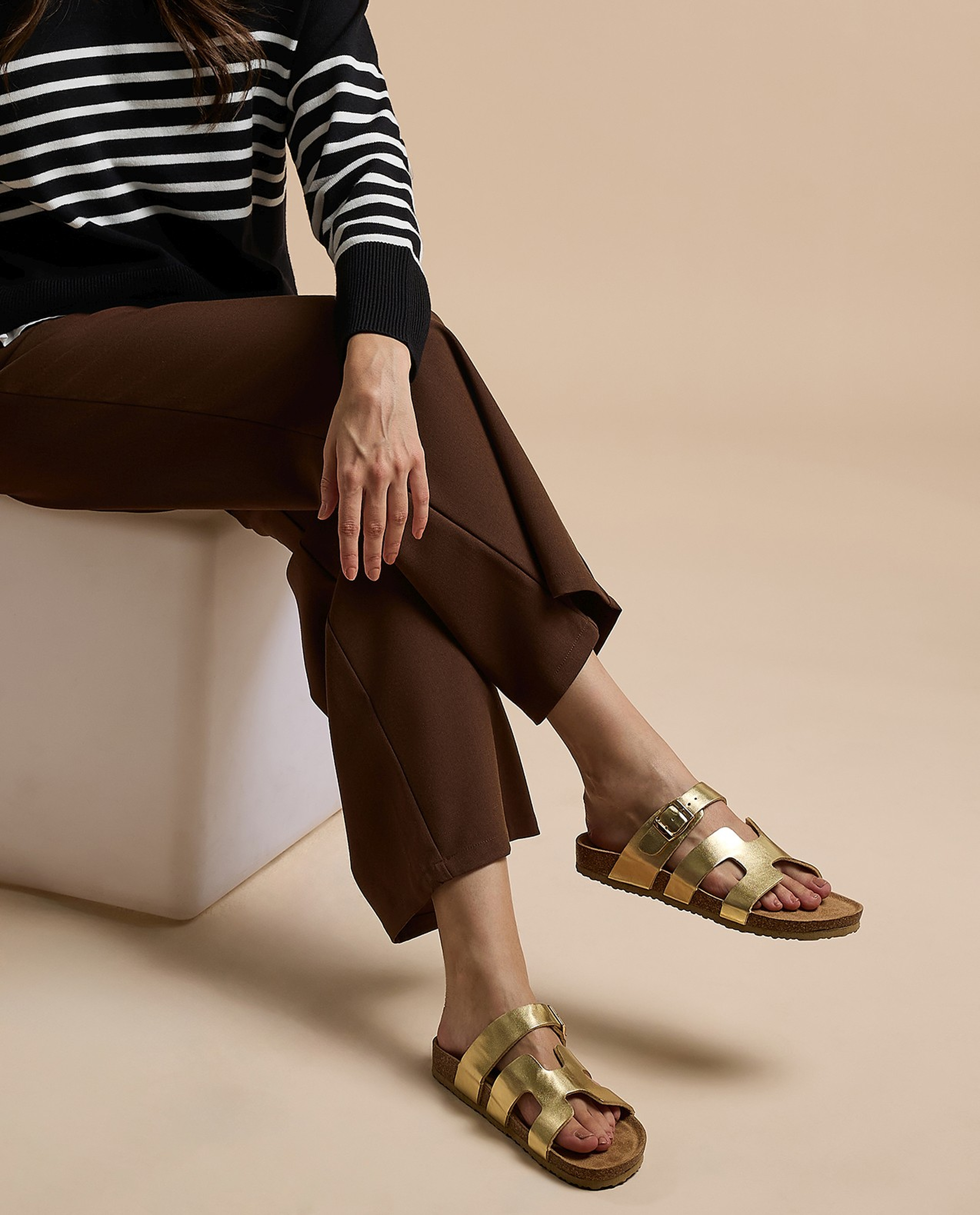 Strappy Comfort Sandals