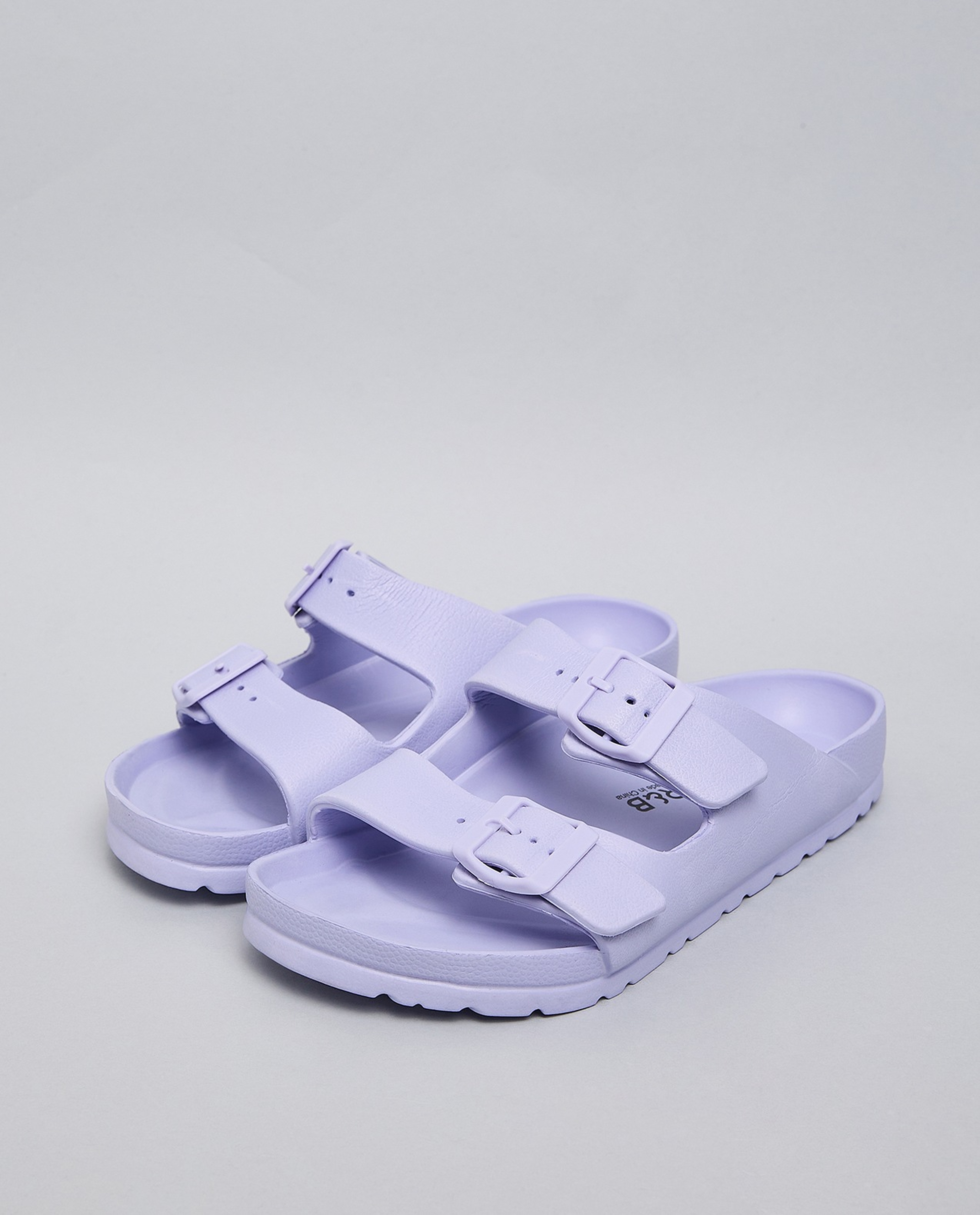 Solid Double Strap Slides