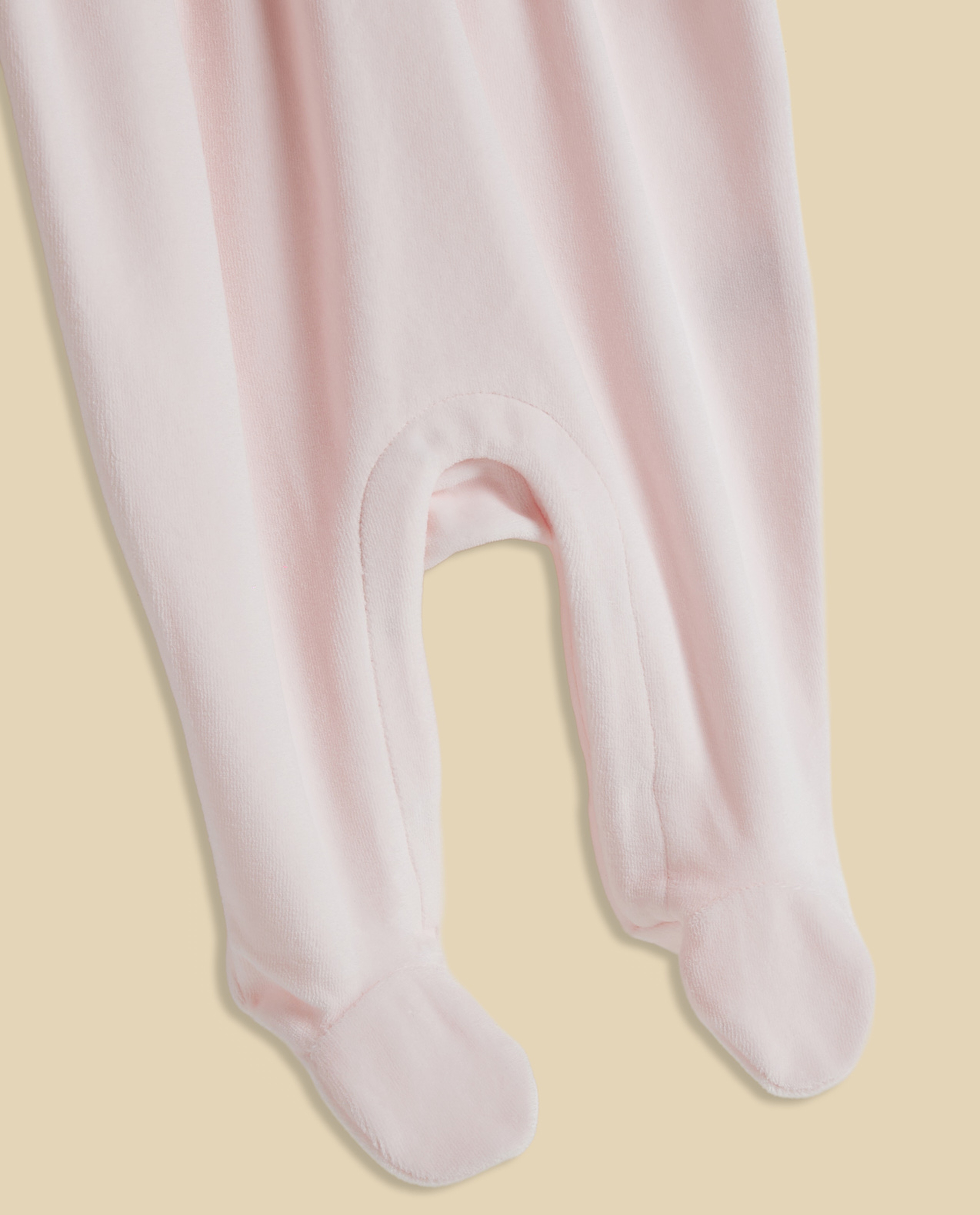 Color Block Footed Sleepsuit