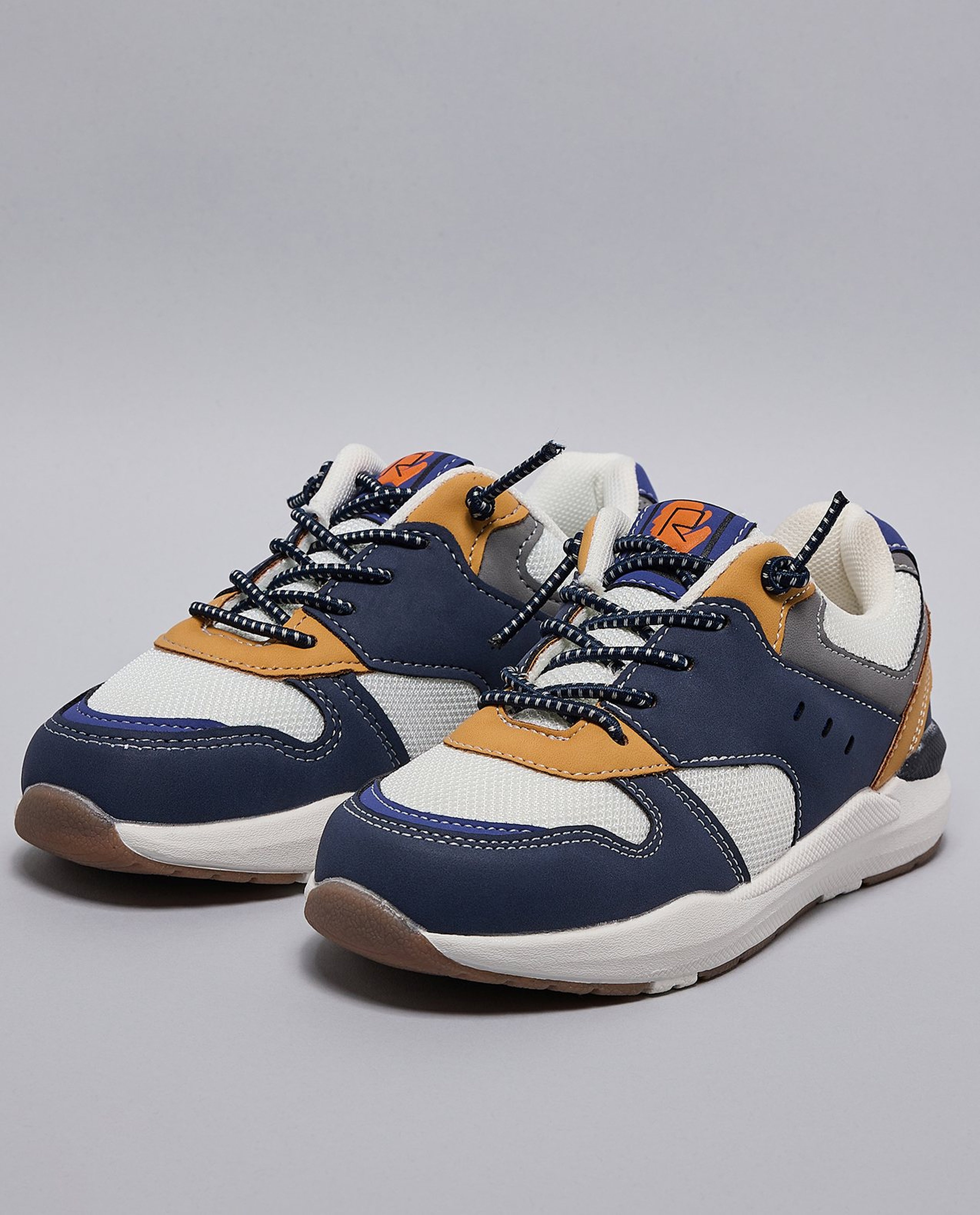 Color Block Casual Shoes