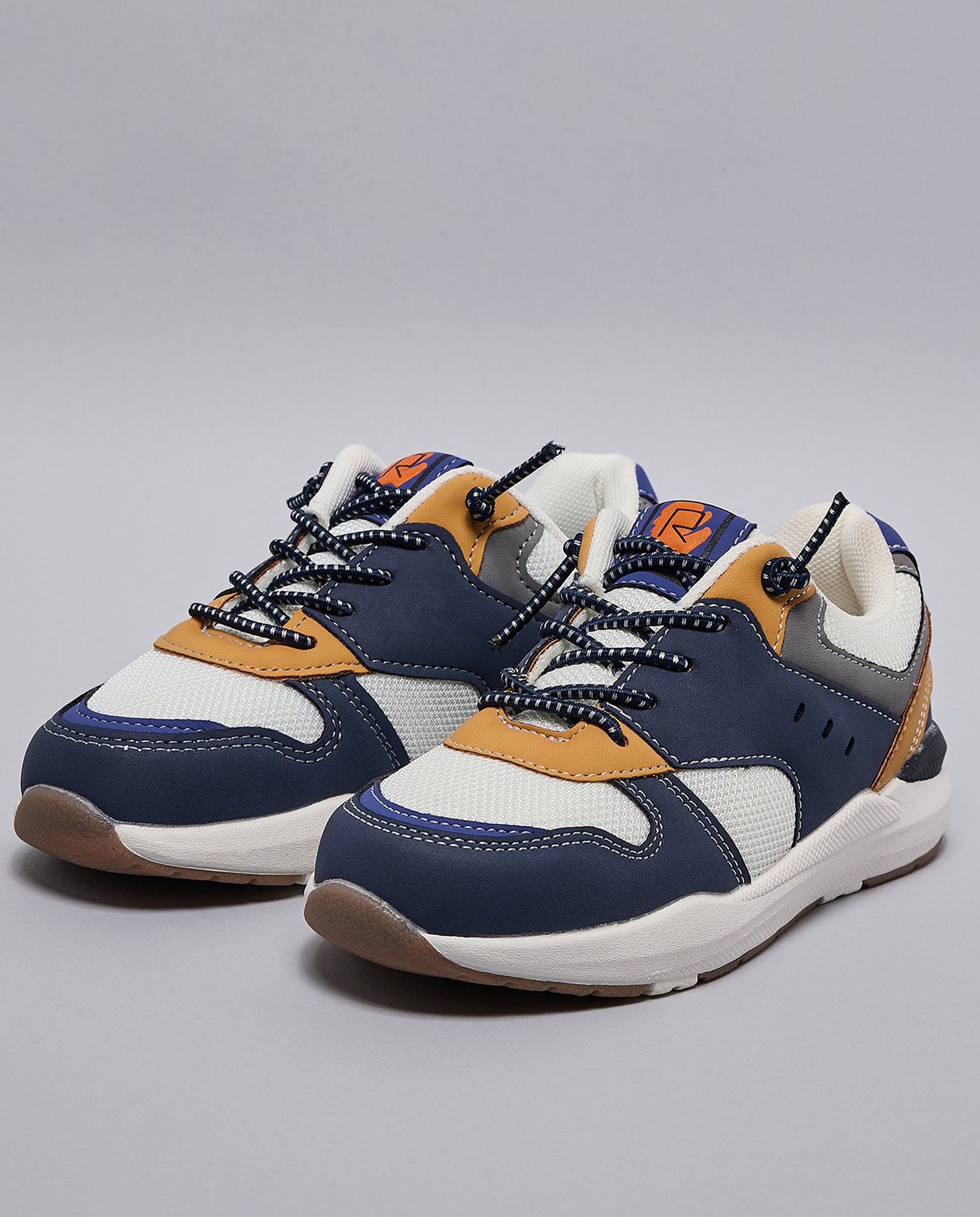 Color Block Casual Shoes