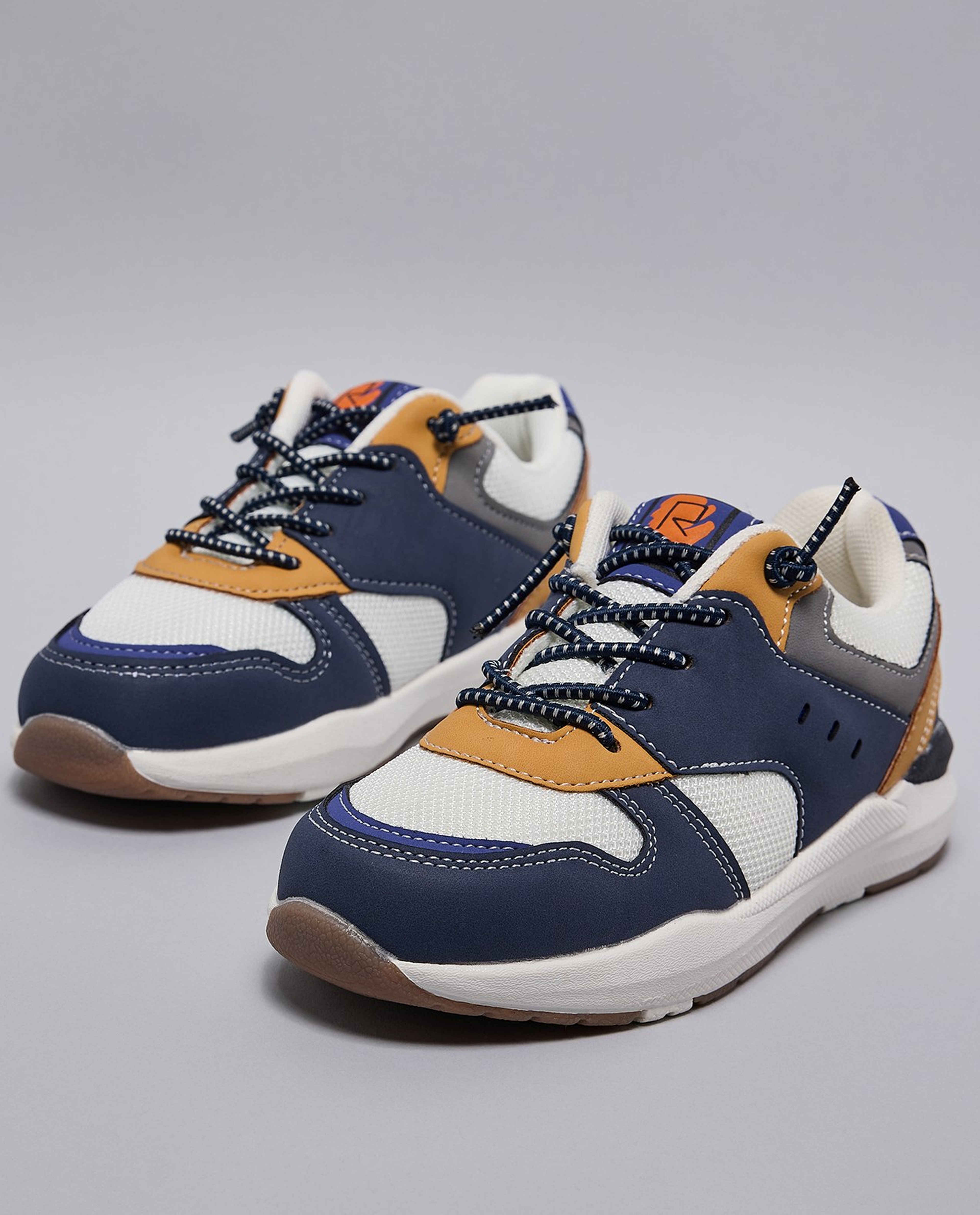 Color Block Casual Shoes