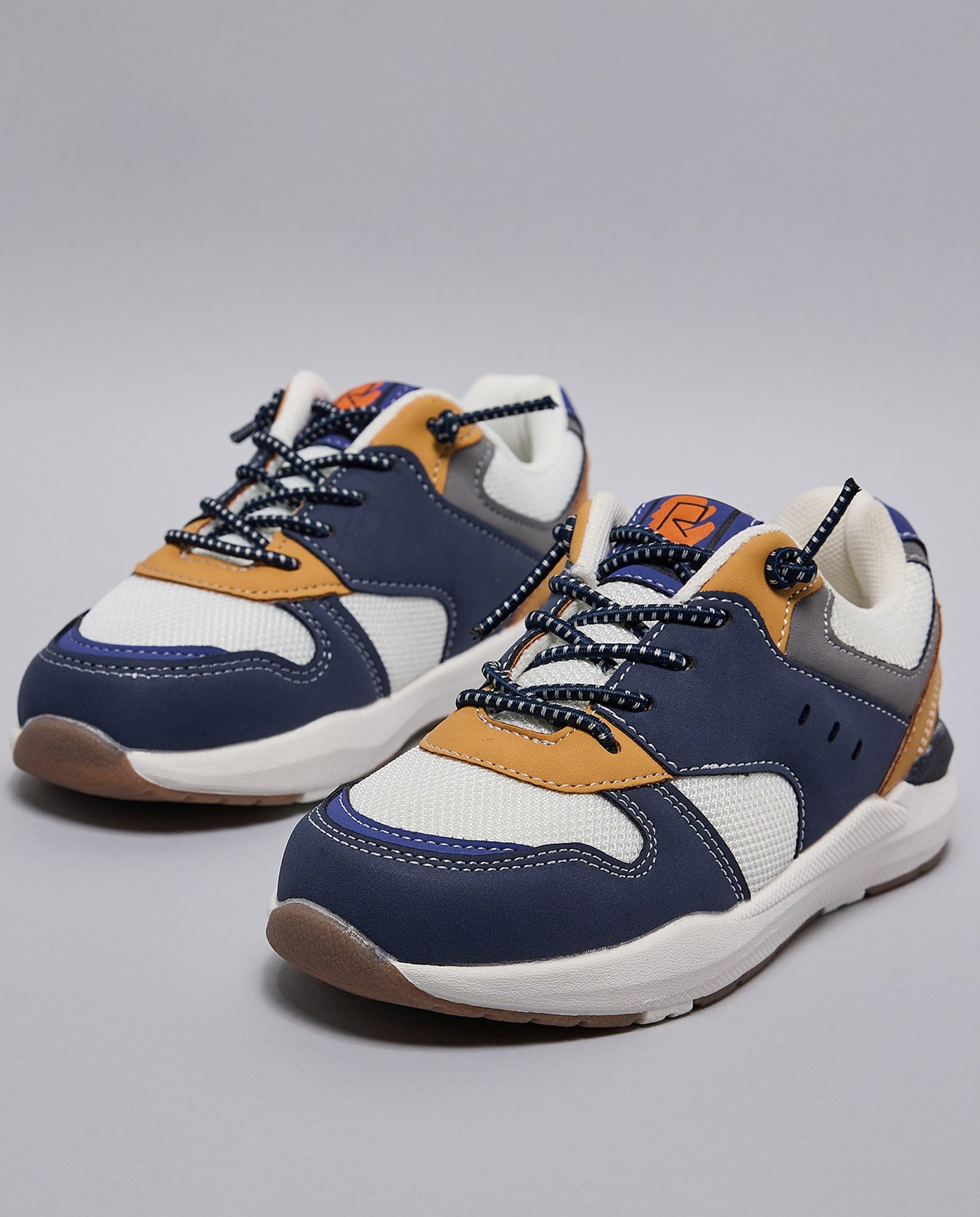 Color Block Casual Shoes