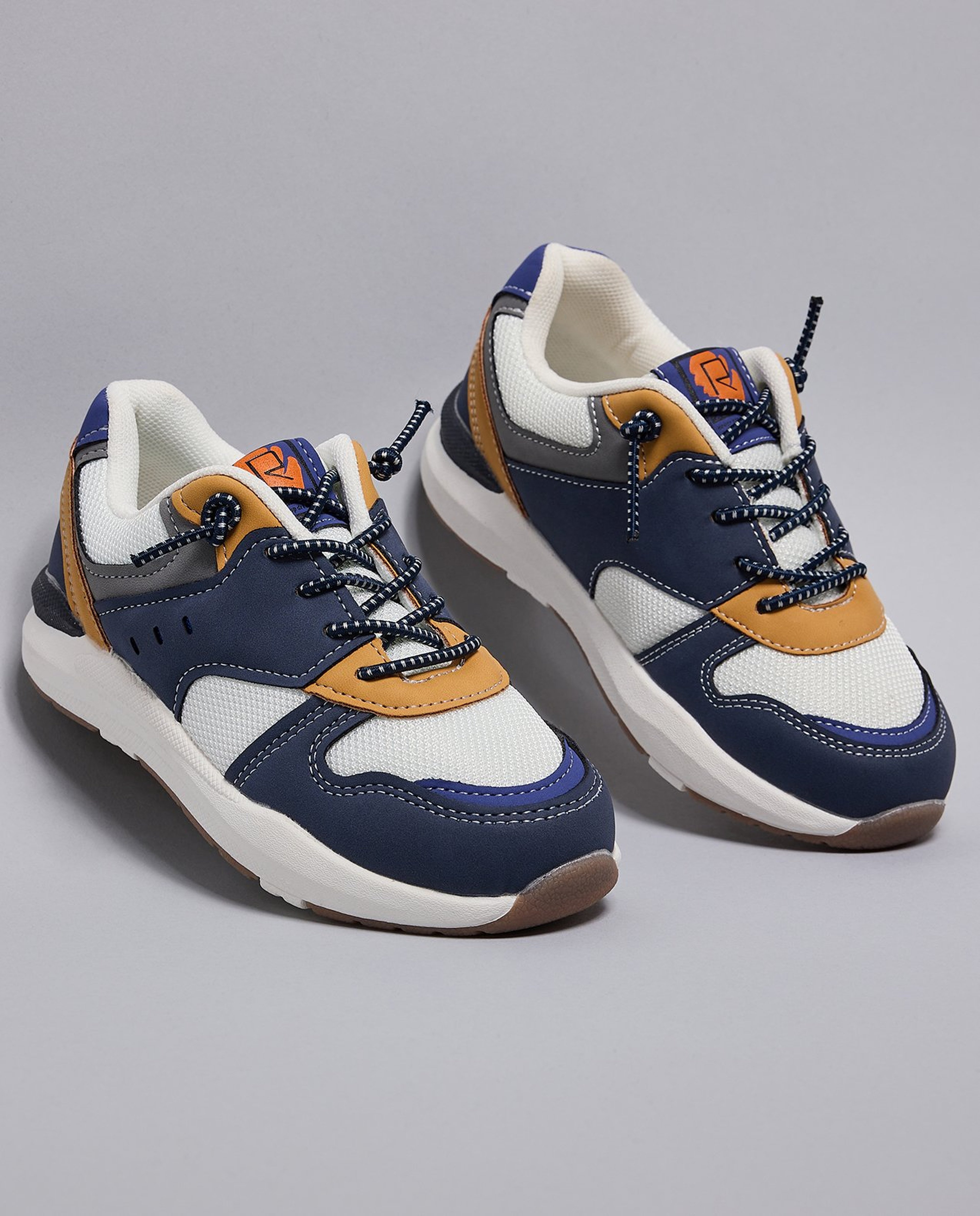 Color Block Casual Shoes