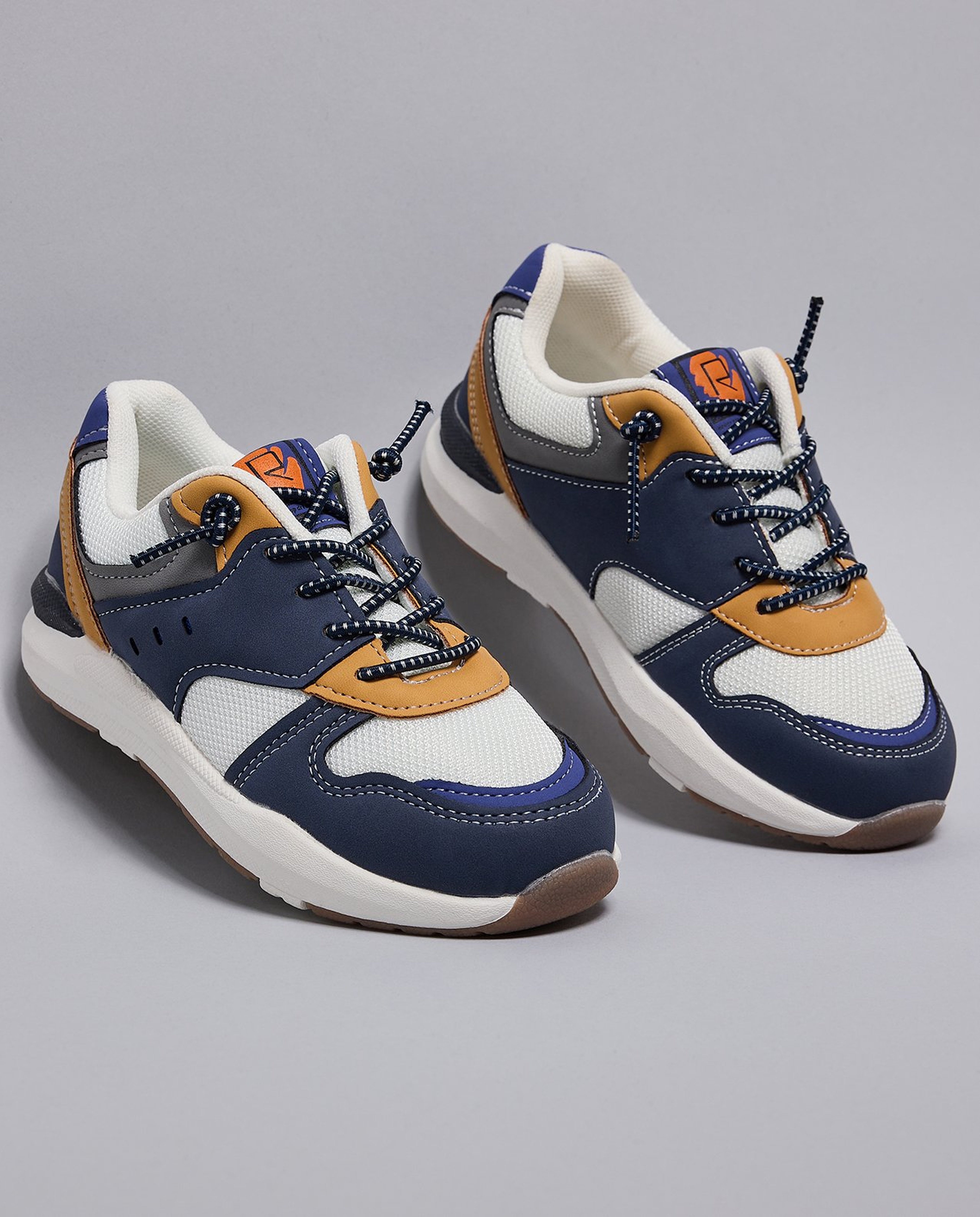 Color Block Casual Shoes