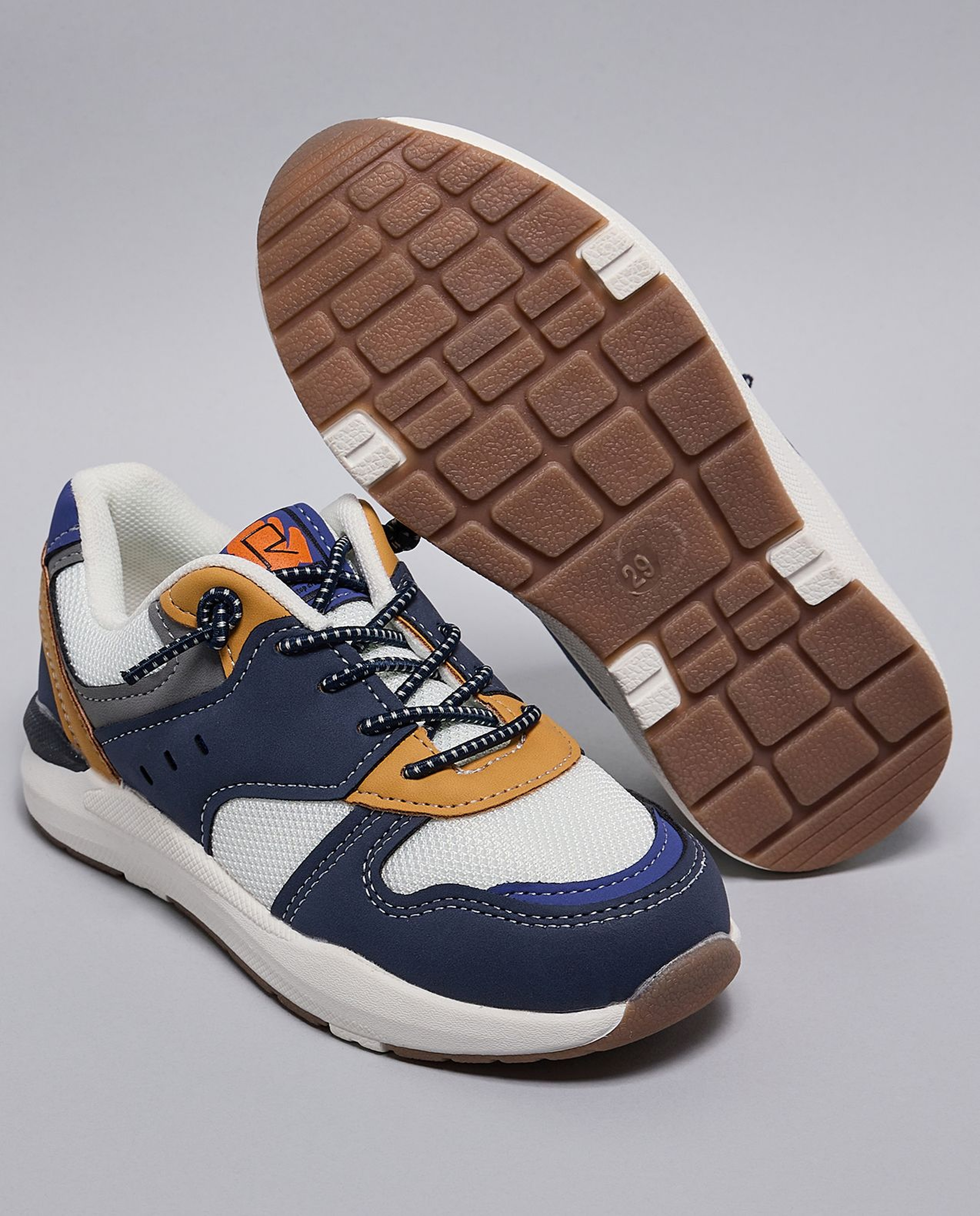 Color Block Casual Shoes