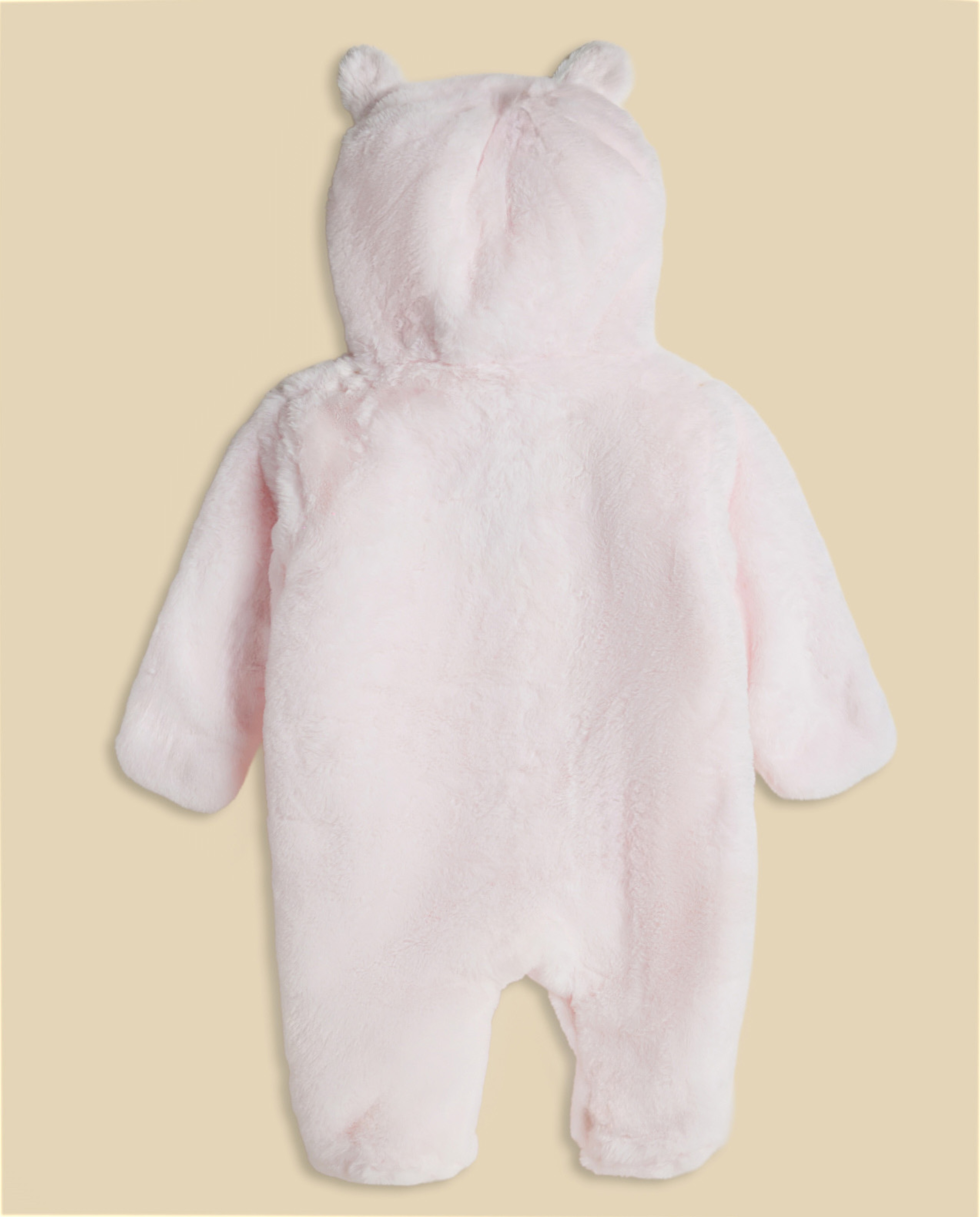 Sherpa Hooded Footed Sleepsuit