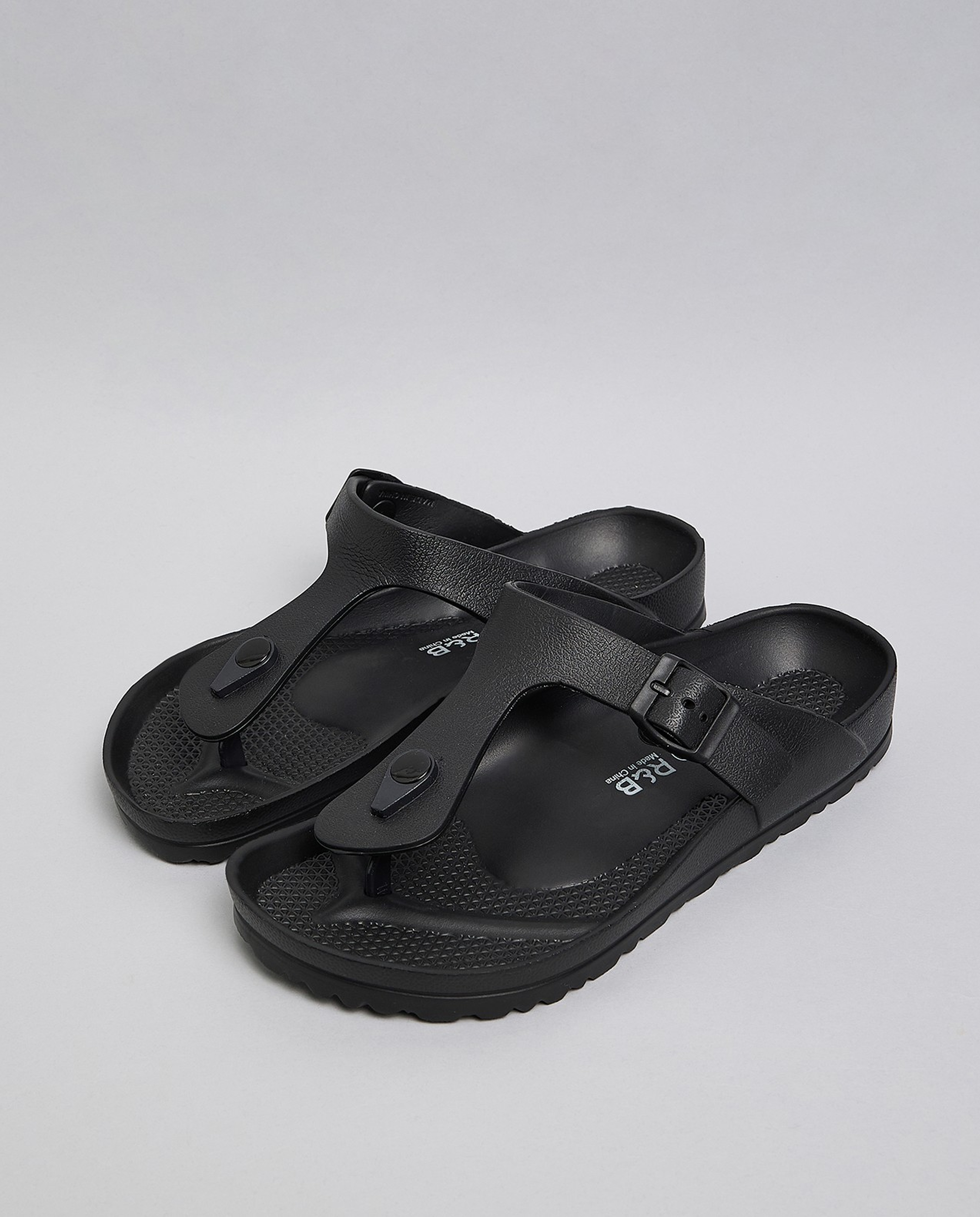 Solid Toe Post Casual Sandals