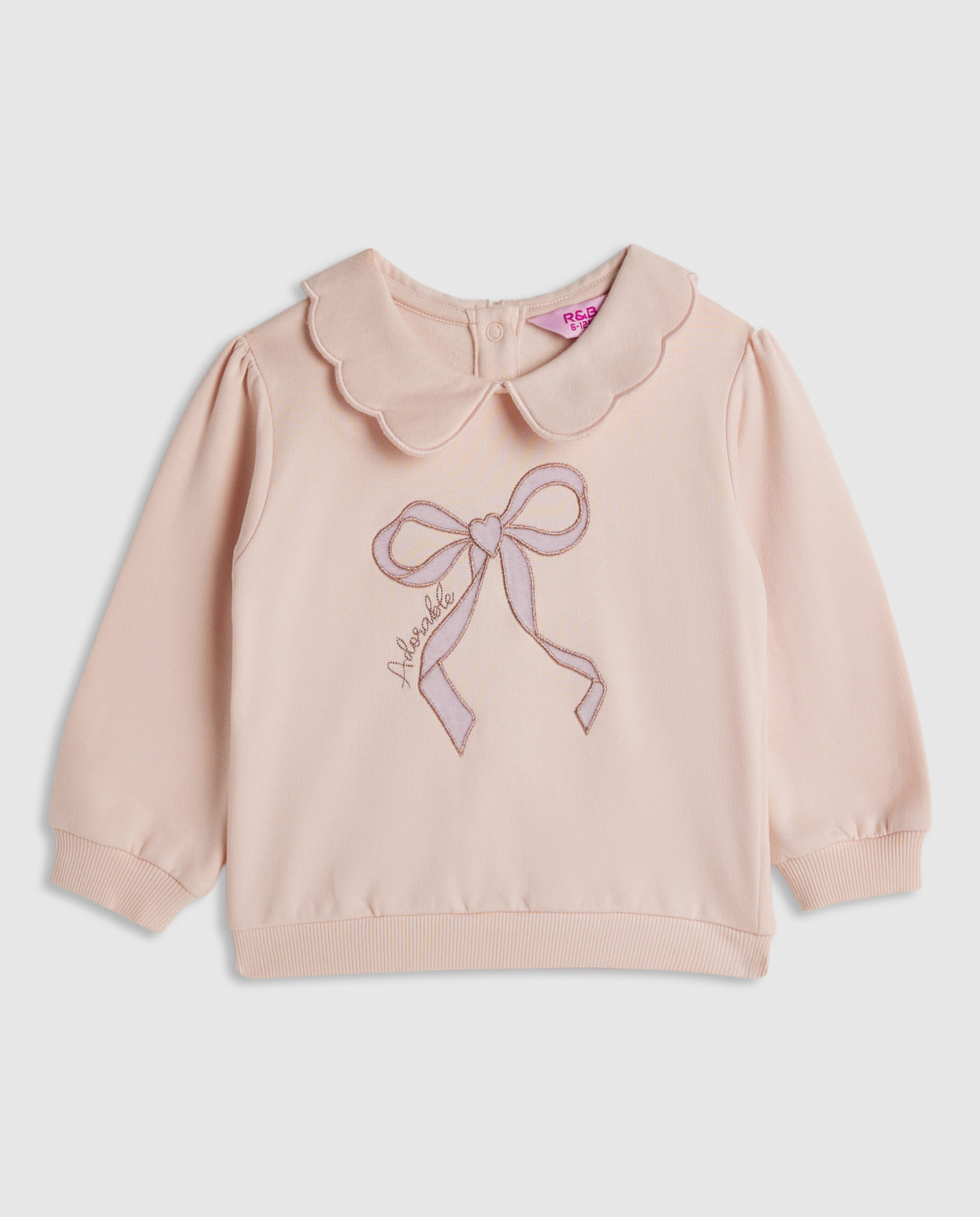 Appliqued Sweatsuit Set