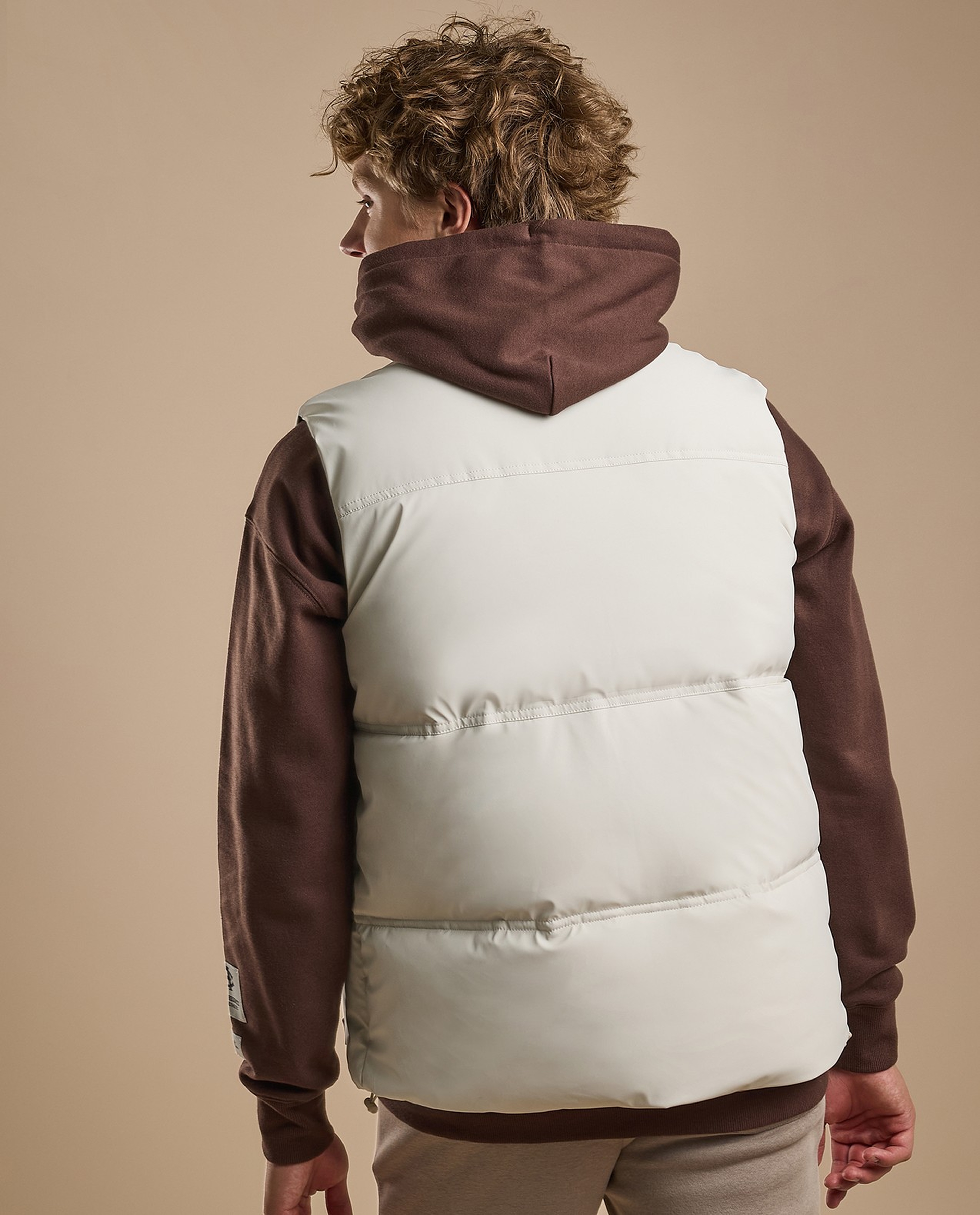 Quilted Gilet with Zipper Closure