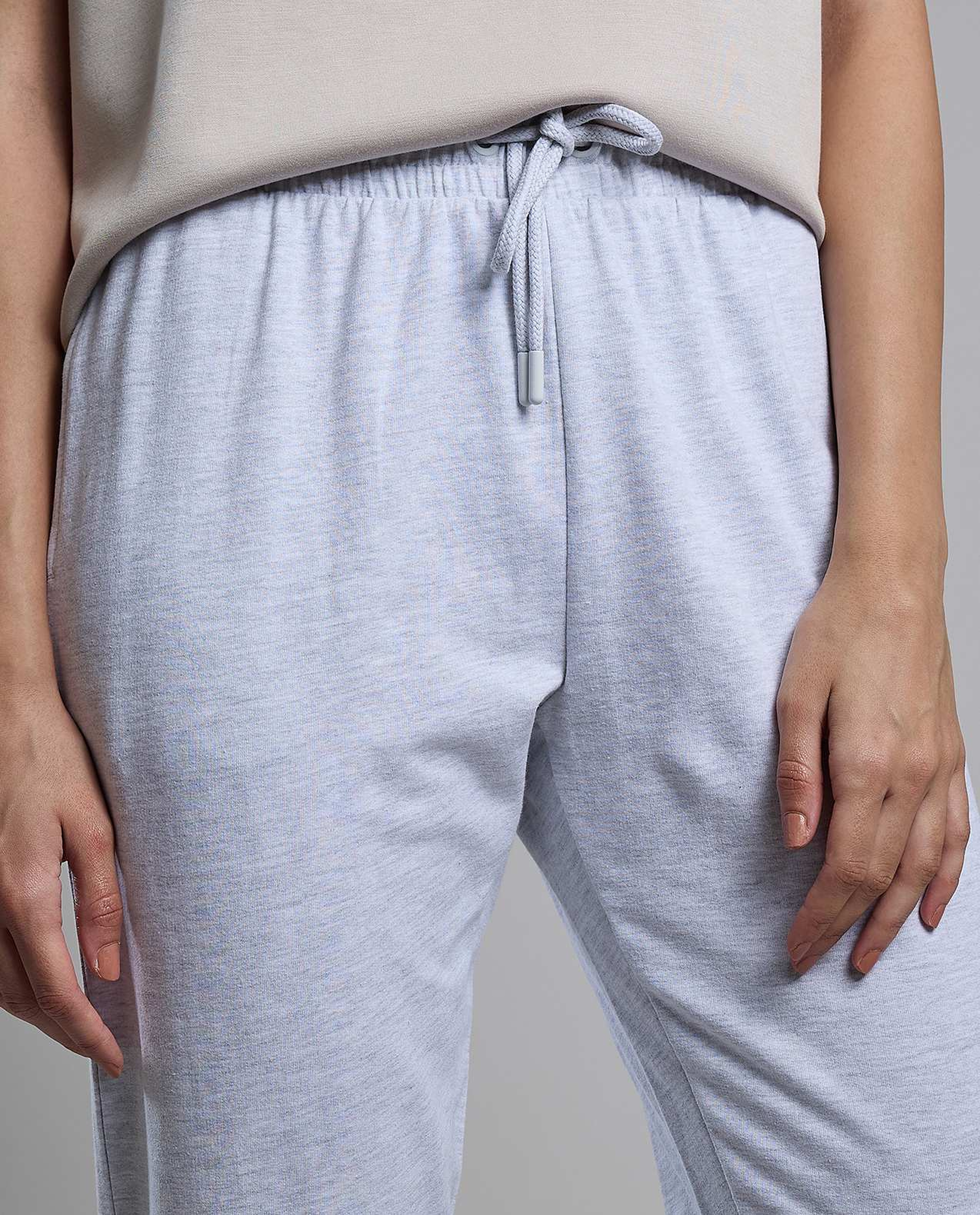 Solid Joggers with Drawstring Waist