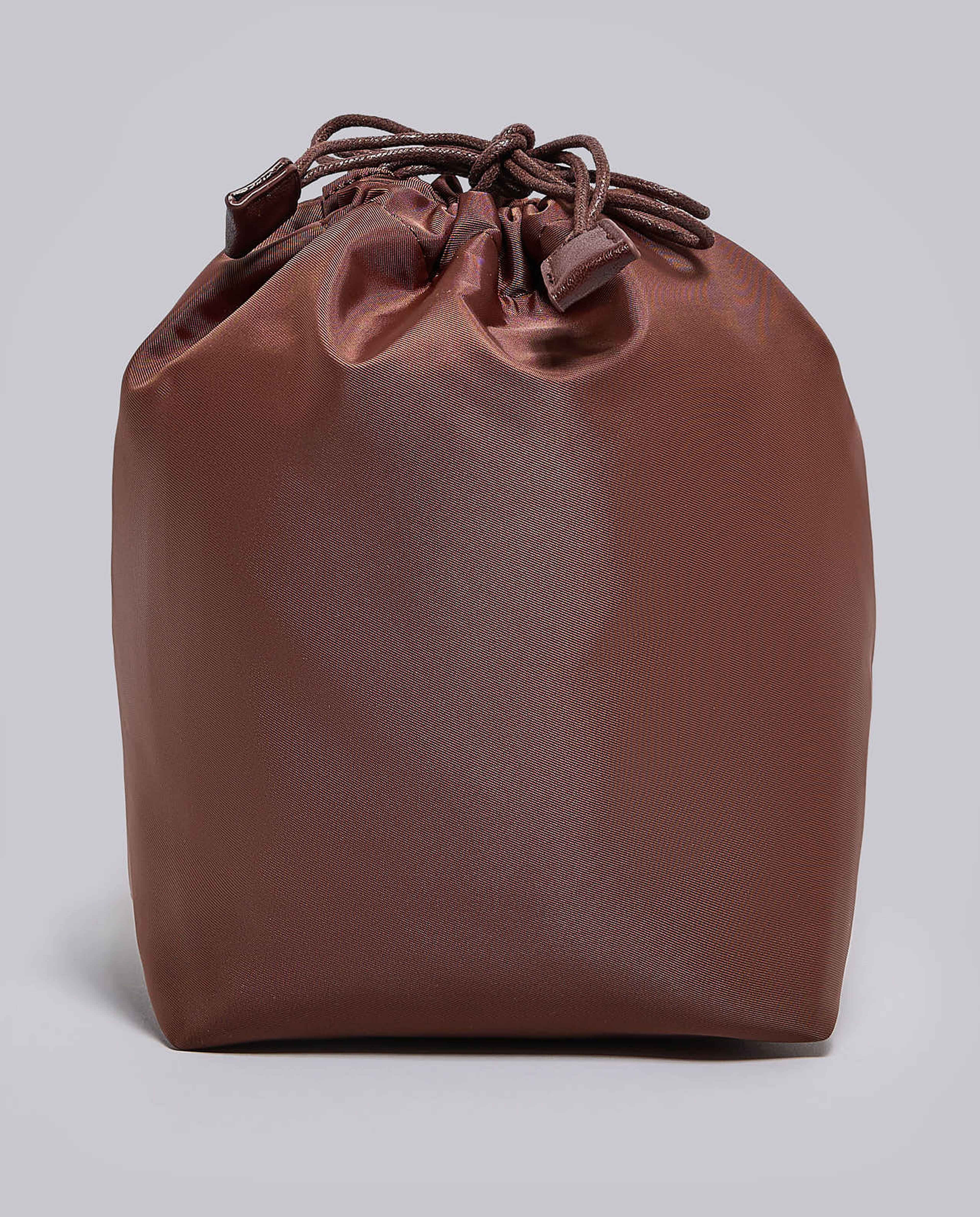 Textured Shoulder Bag with Drawstring Pouch