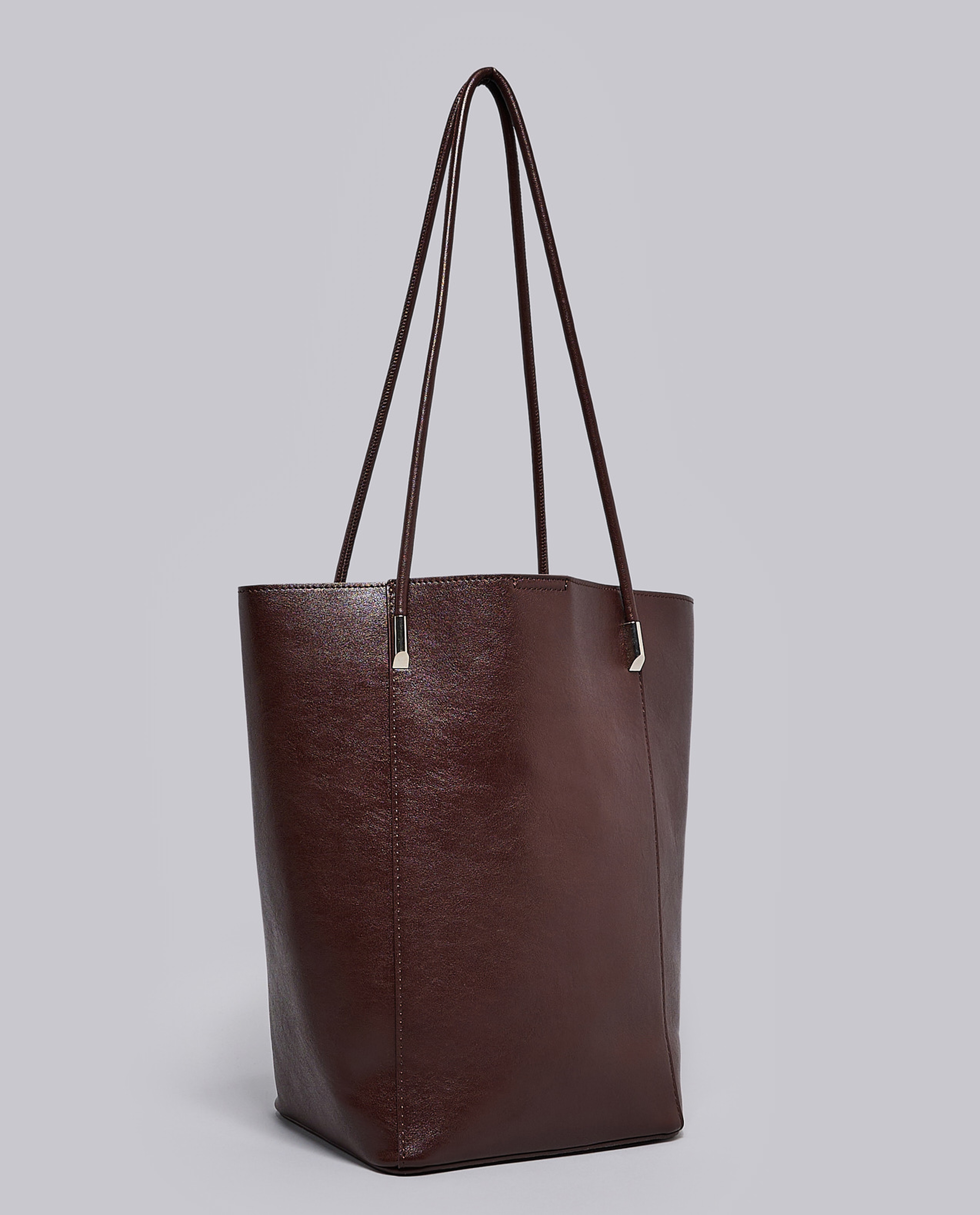 Textured Shoulder Bag with Drawstring Pouch