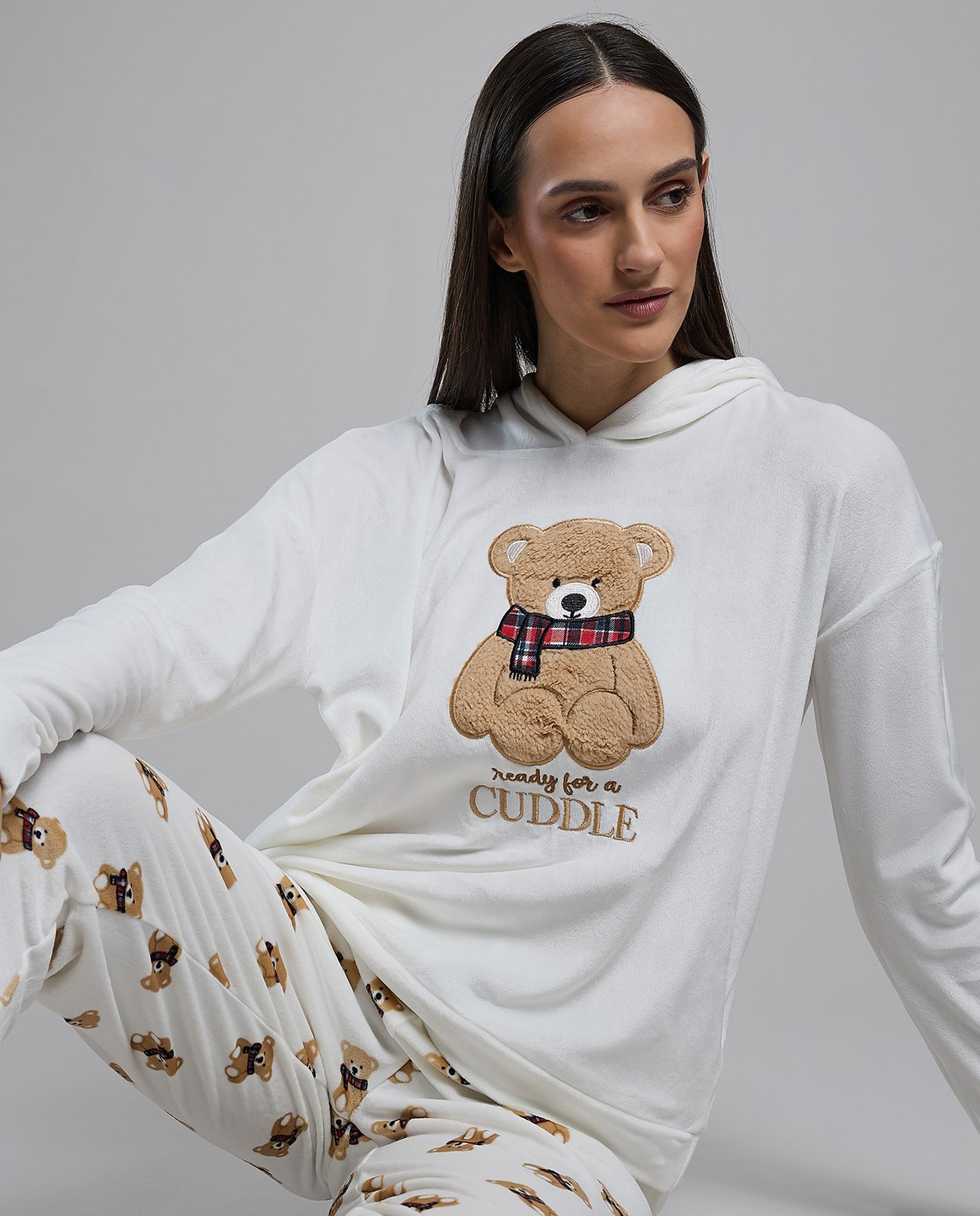 Appliqued Pyjama Set