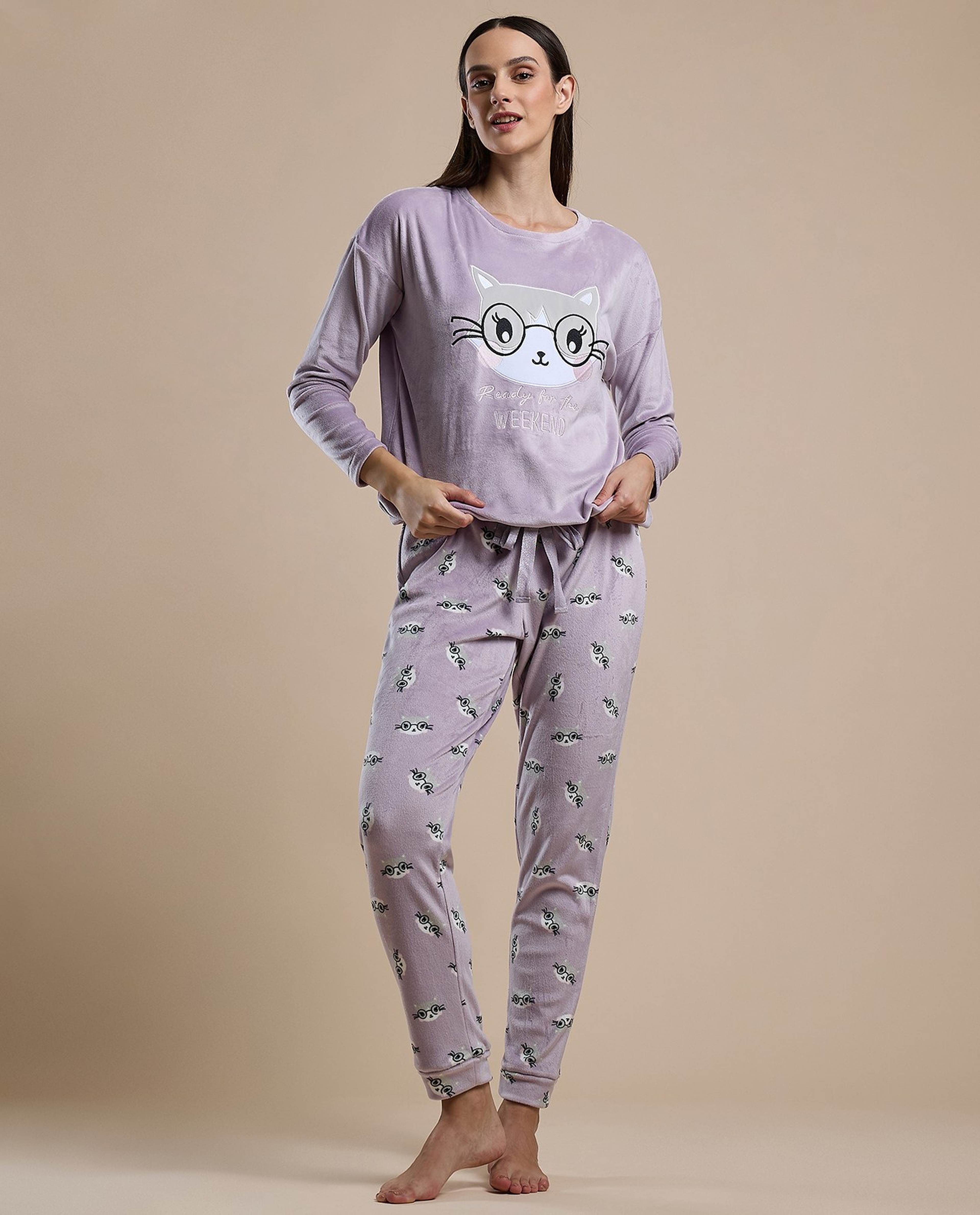 Appliqued Pyjama Set