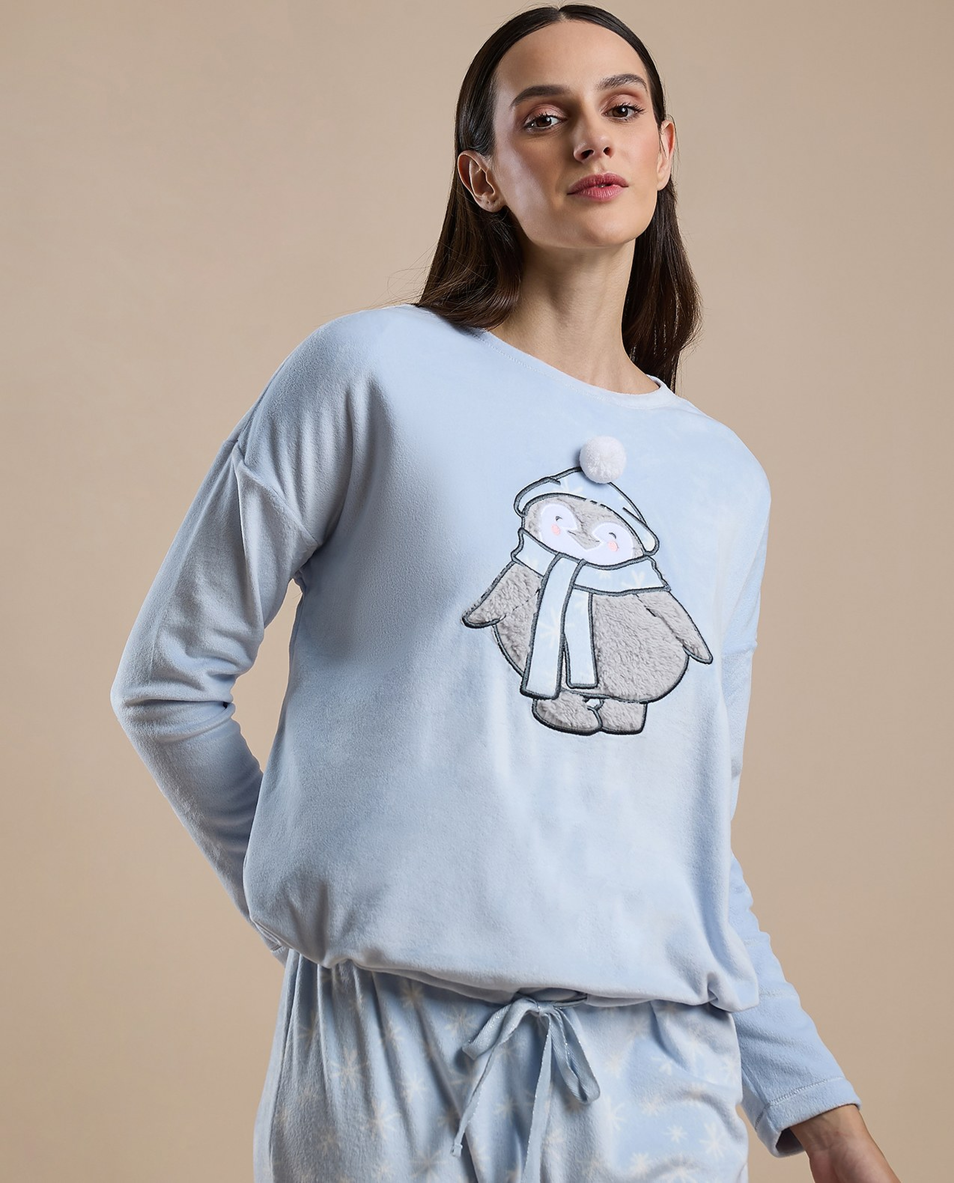 Appliqued Pyjama Set