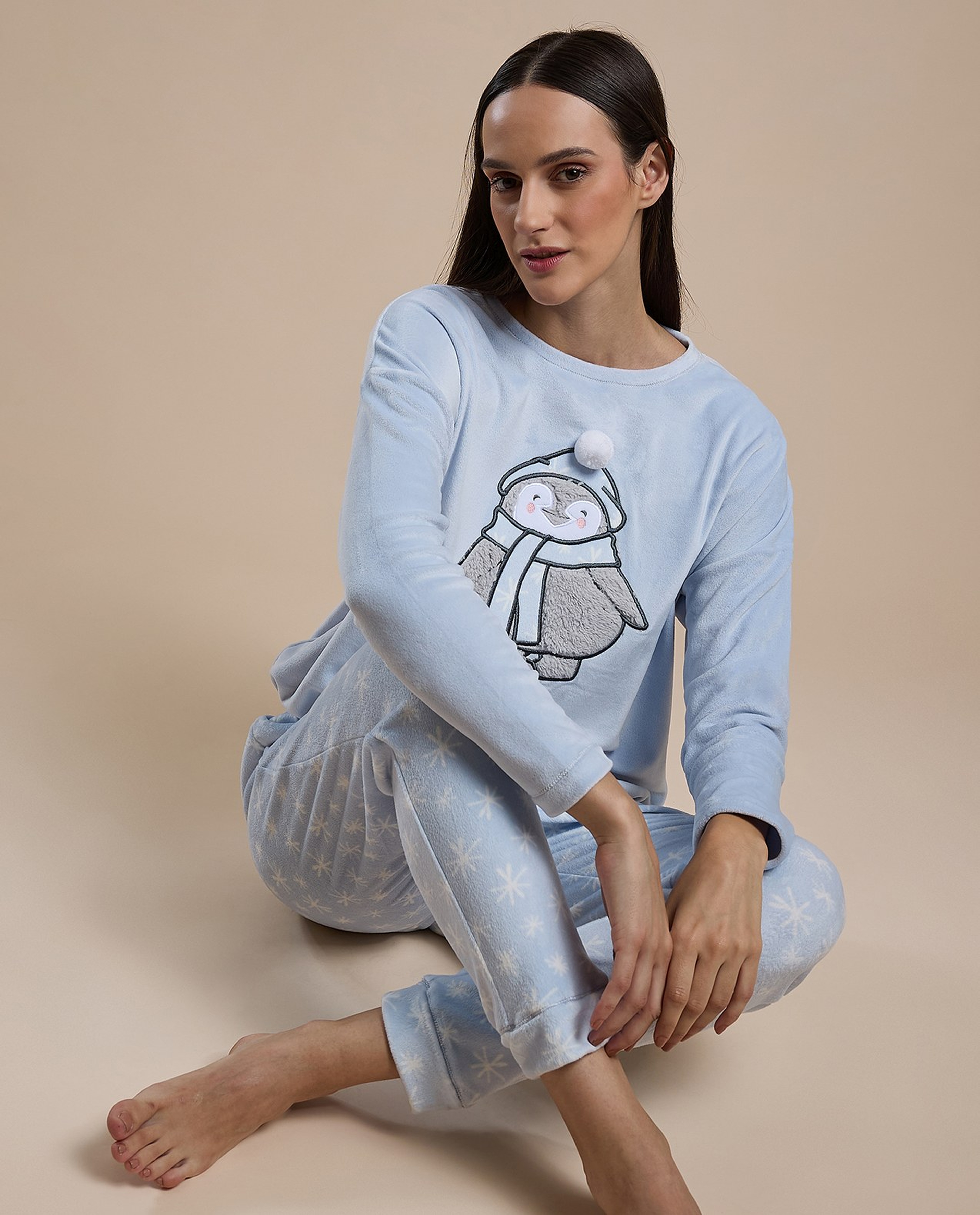 Appliqued Pyjama Set