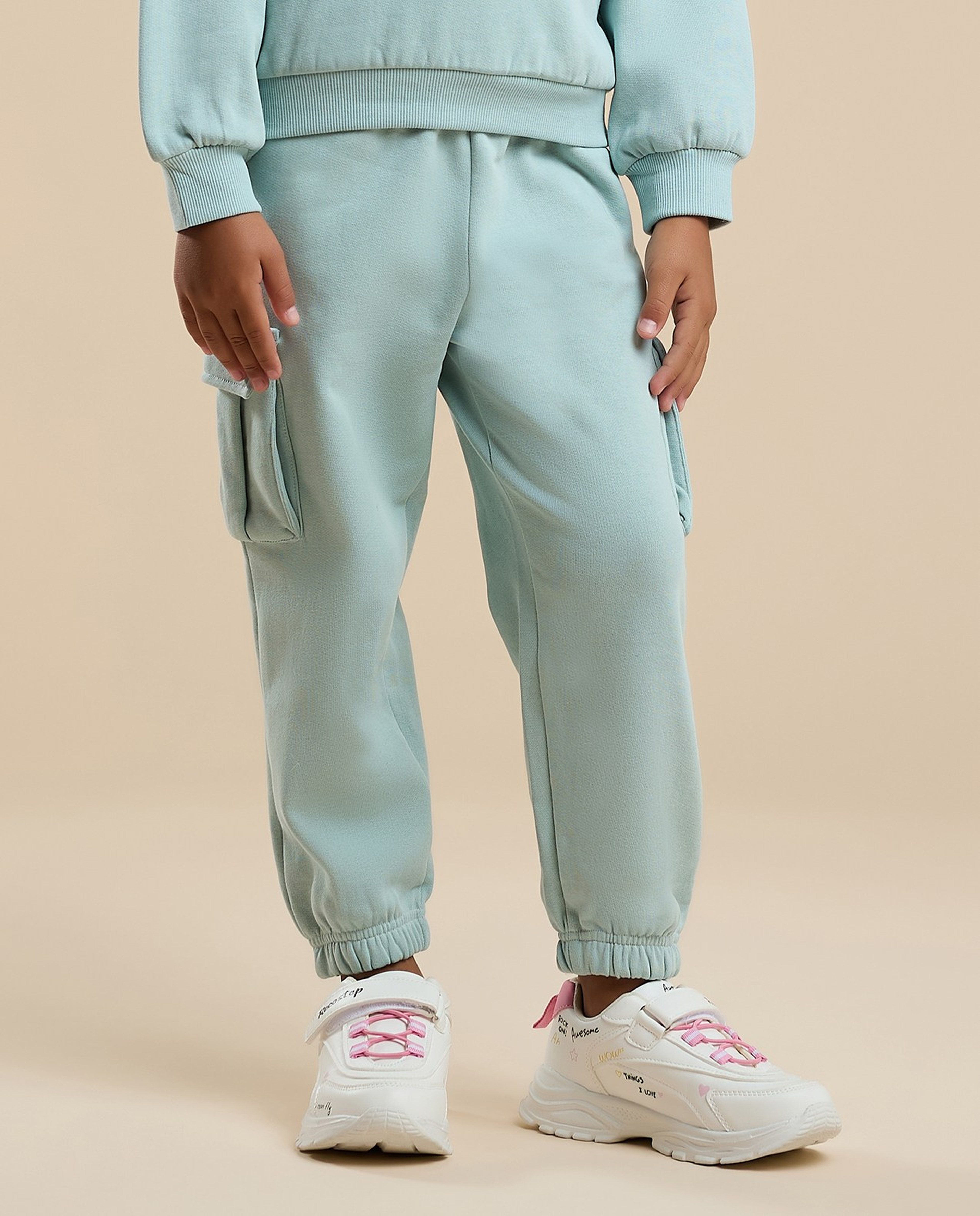 Embroidered Sweatsuit Set