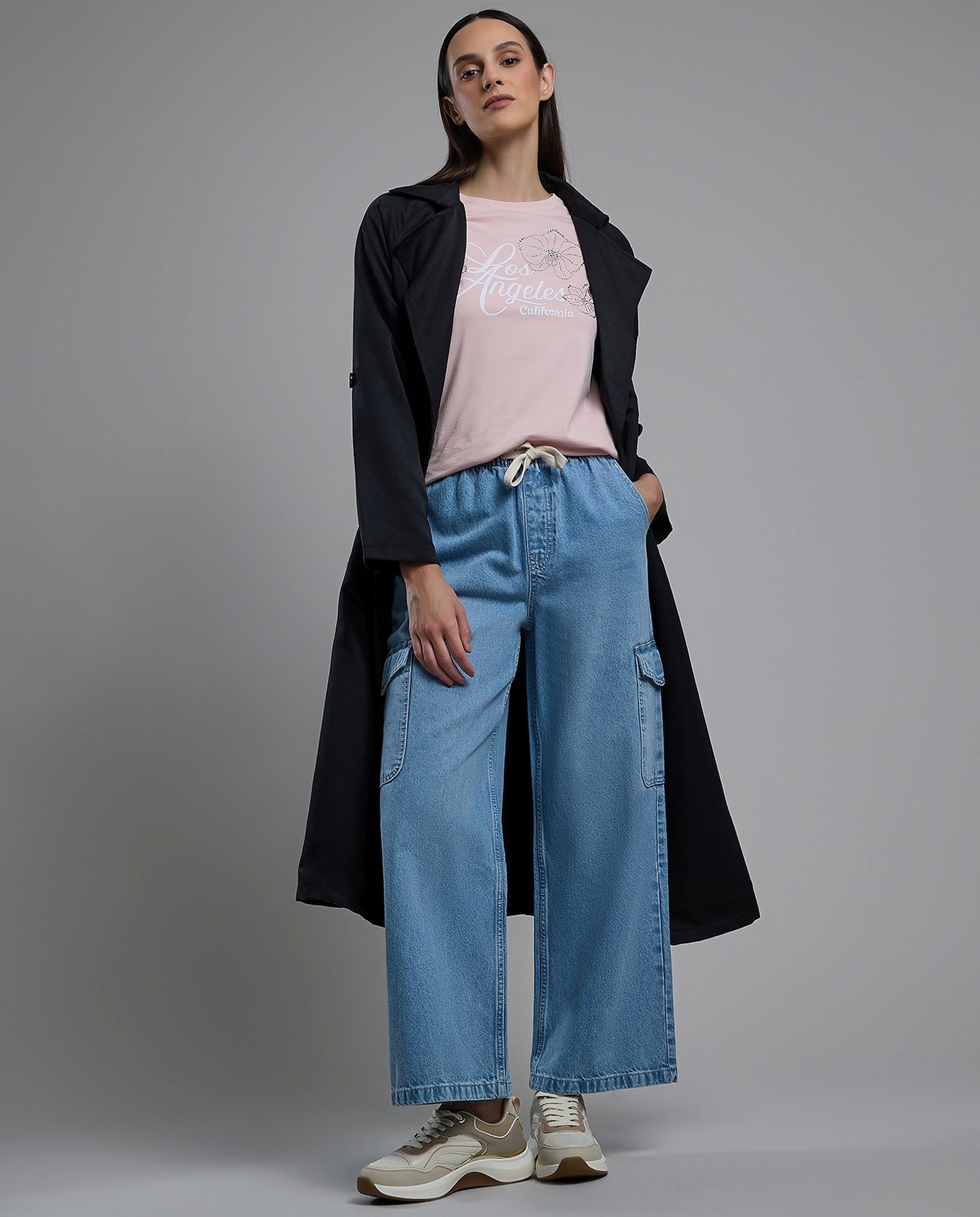 Printed T-Shirt with Crew Neck and Short Sleeves