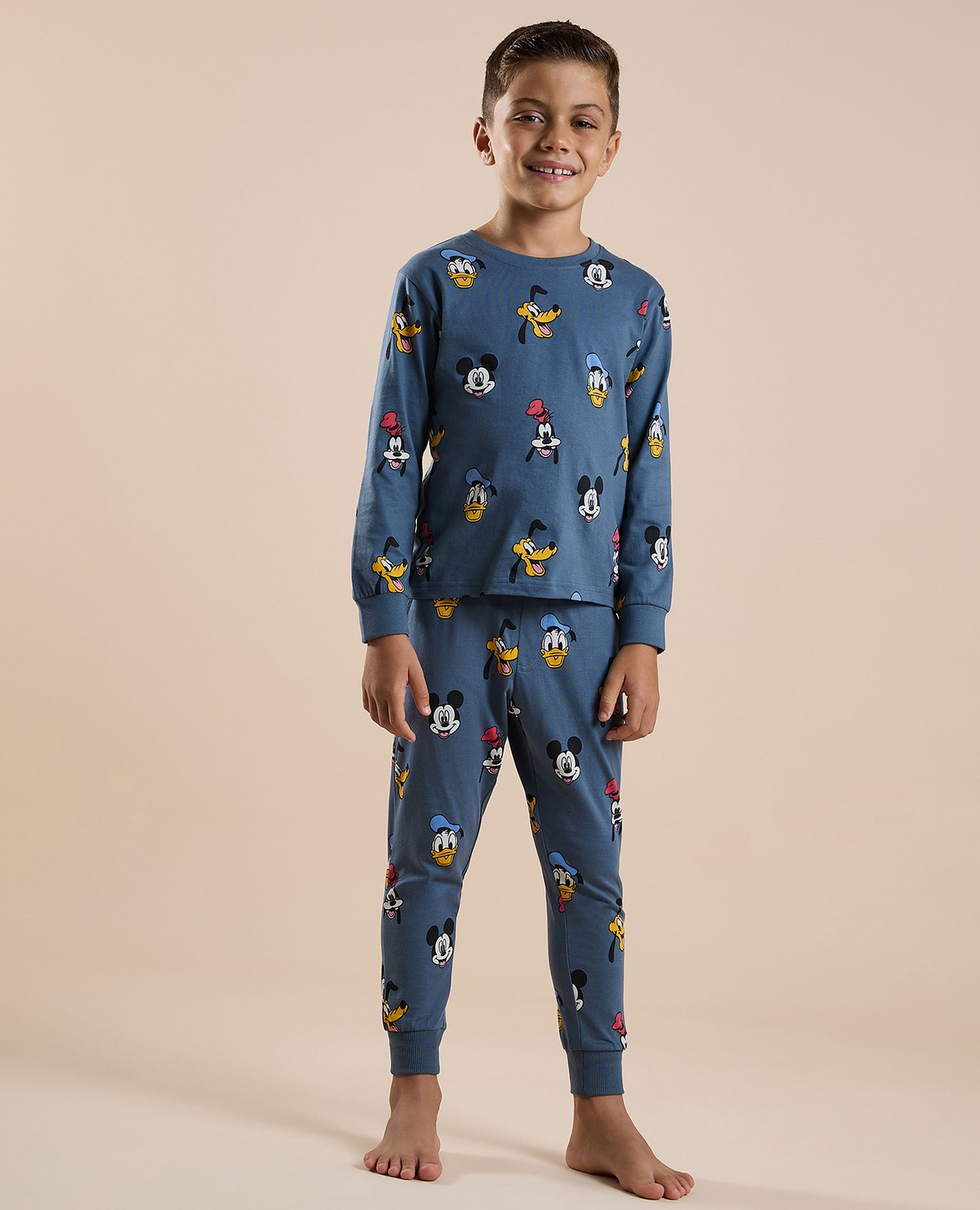 Mickey Mouse Printed Pyjama Set