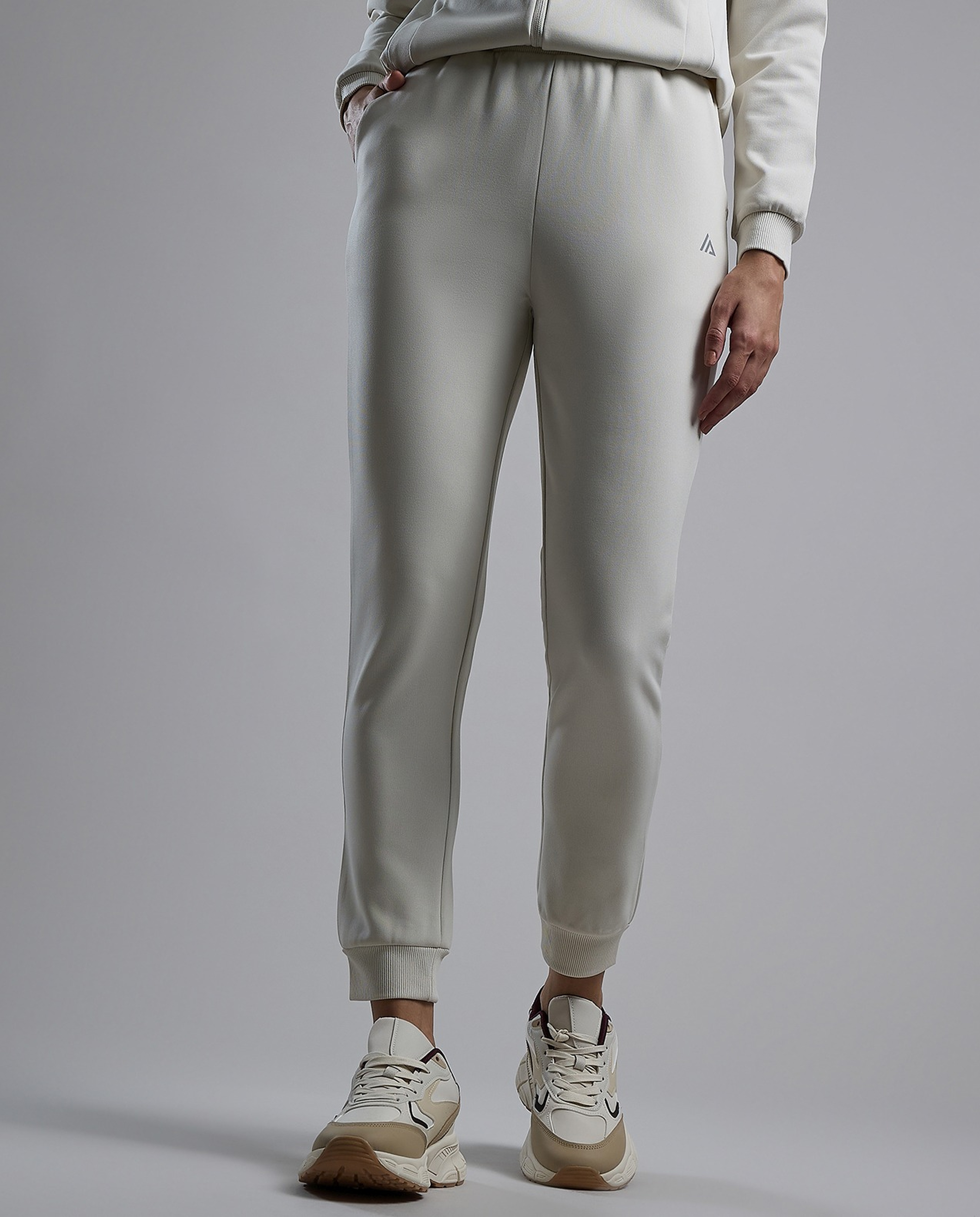 Logo Detail Joggers with Drawstring Waist