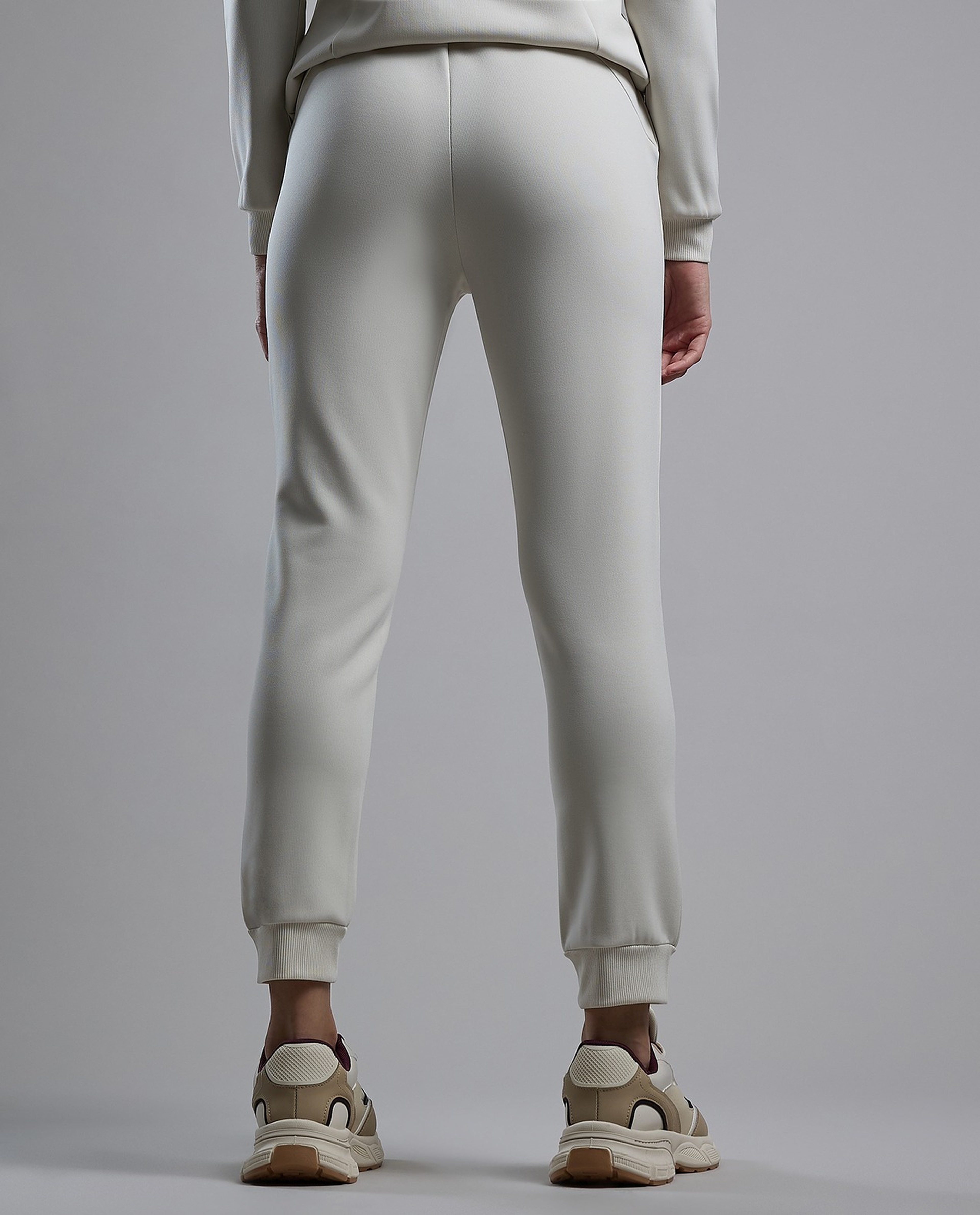 Logo Detail Joggers with Drawstring Waist