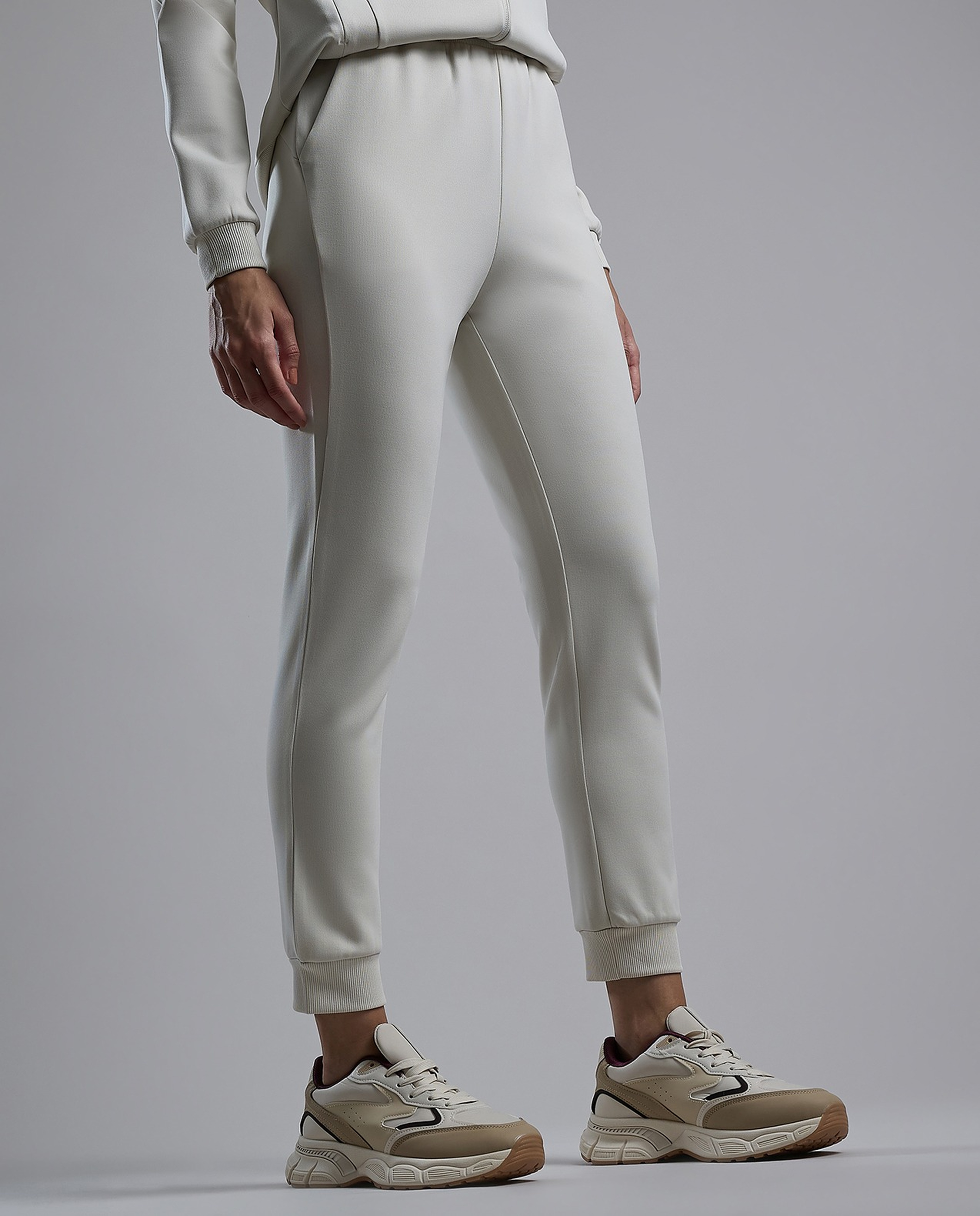 Logo Detail Joggers with Drawstring Waist