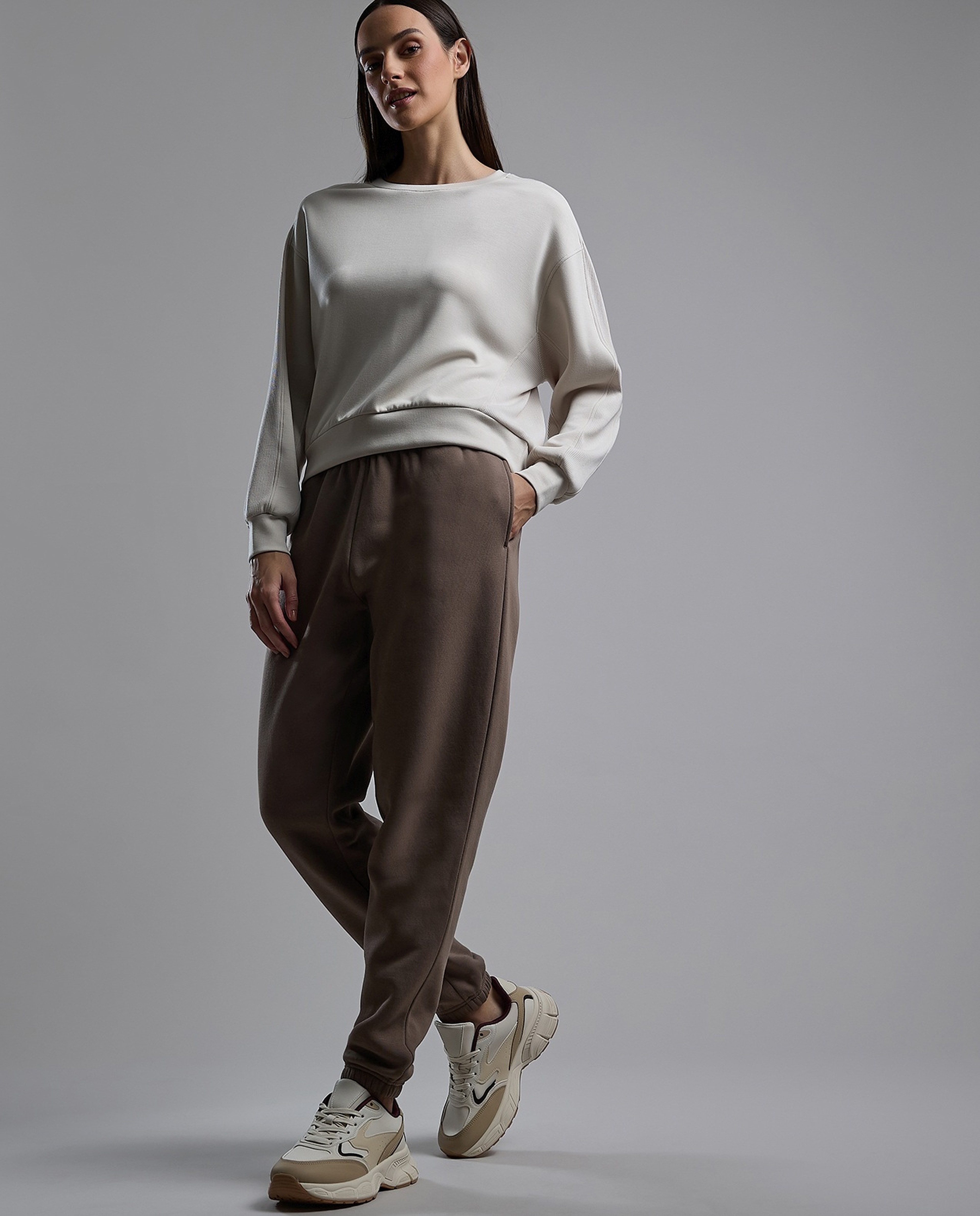 Color Block Lace Up Sneakers