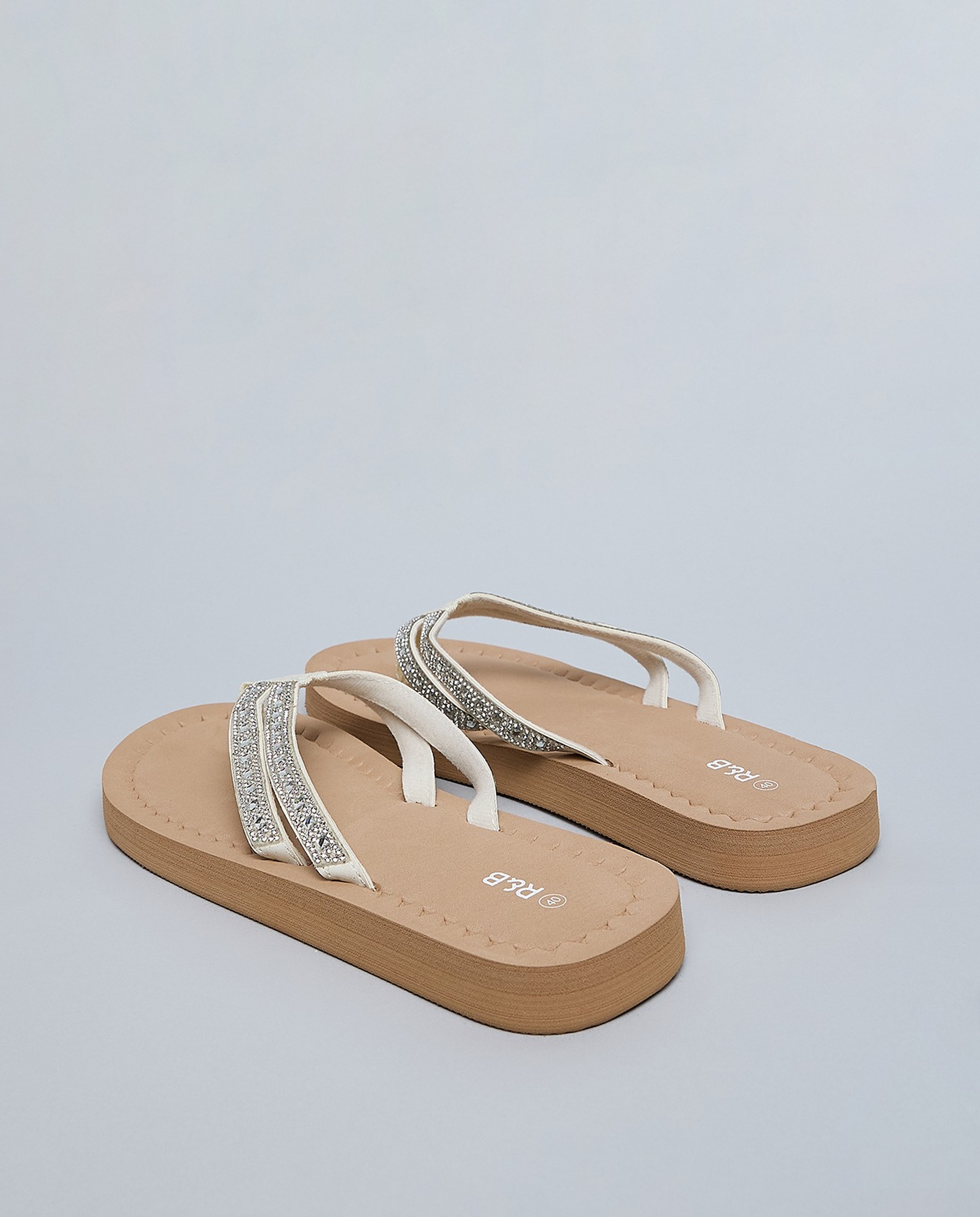 Embellished Flip-Flops