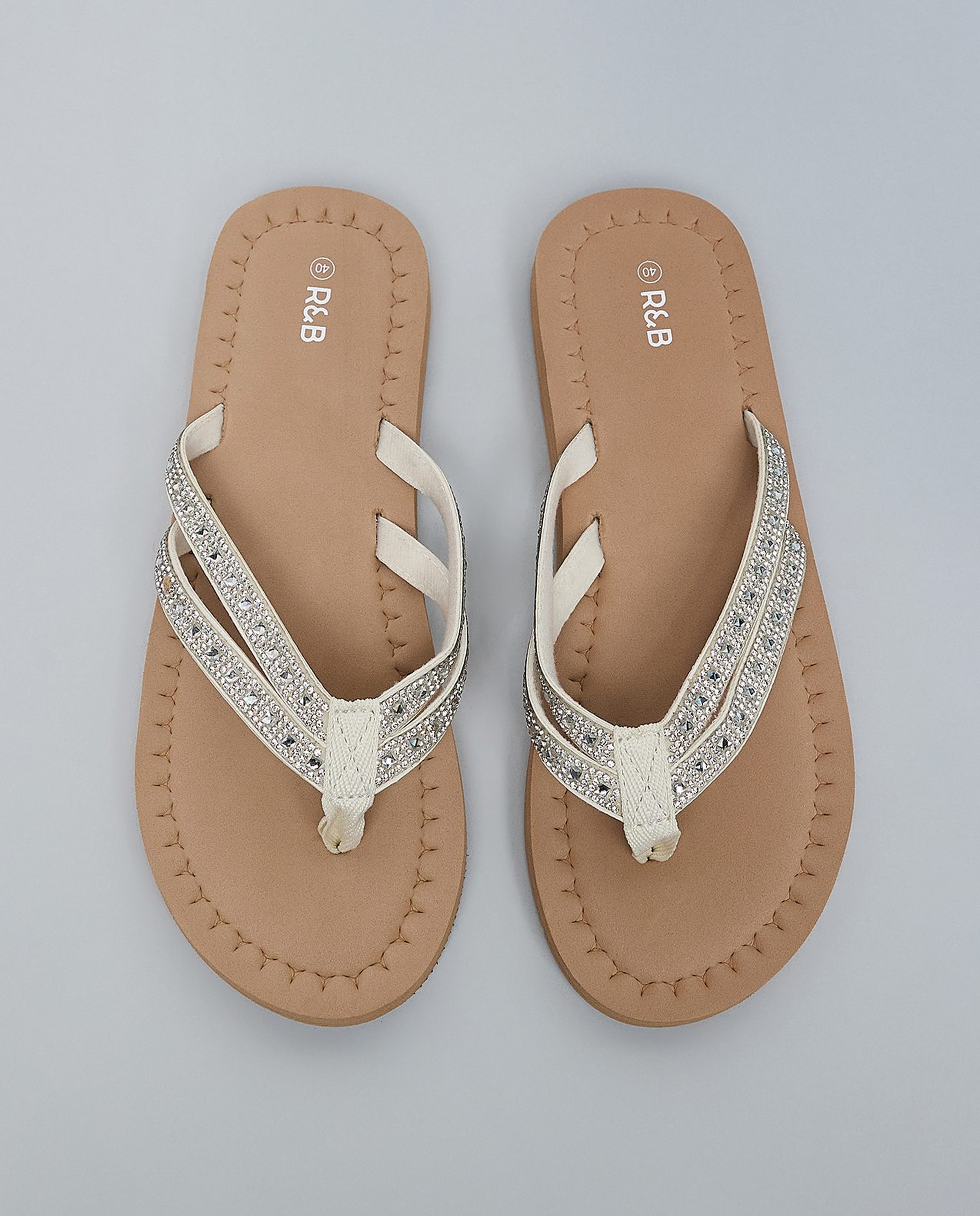Embellished Flip-Flops