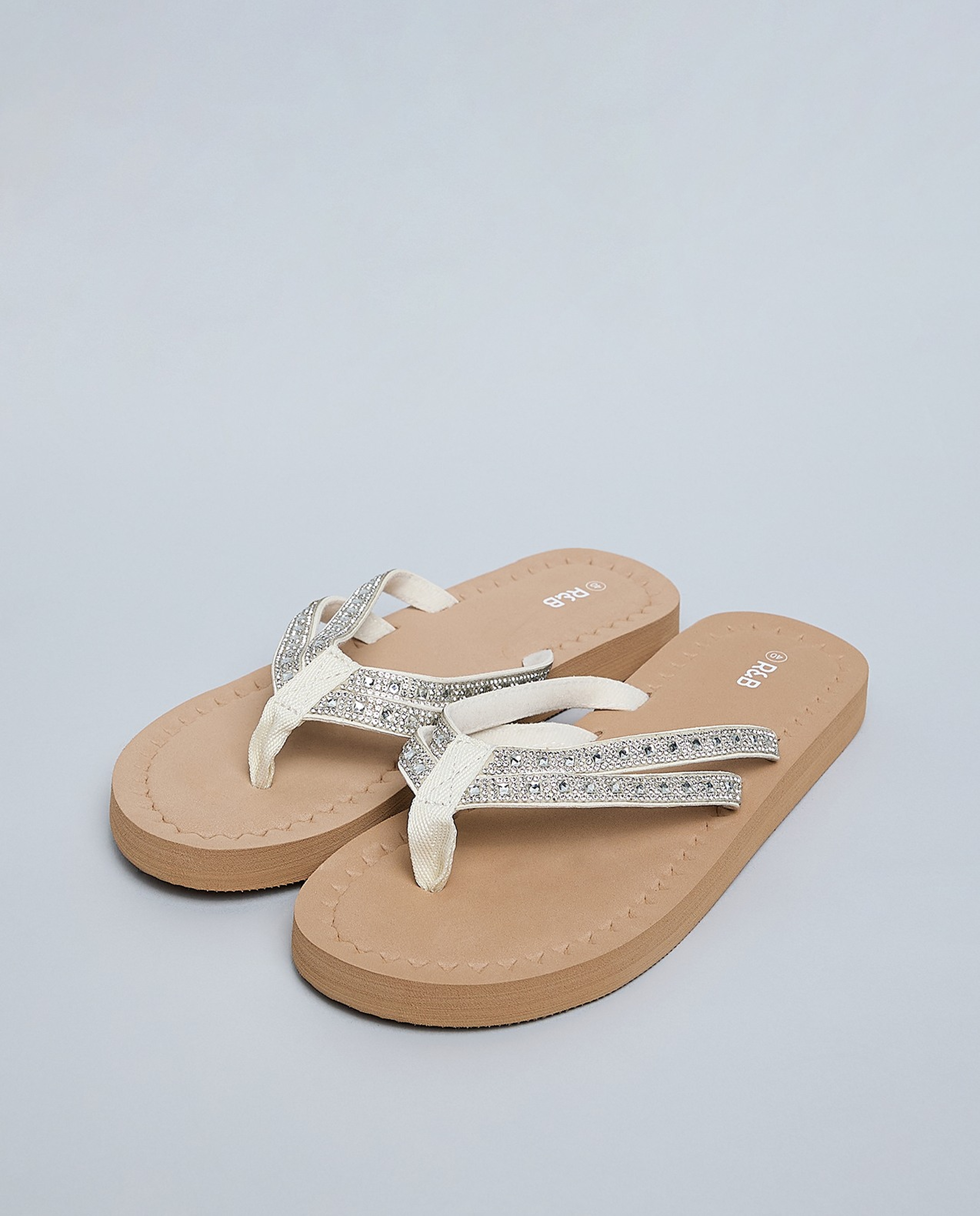 Embellished Flip-Flops