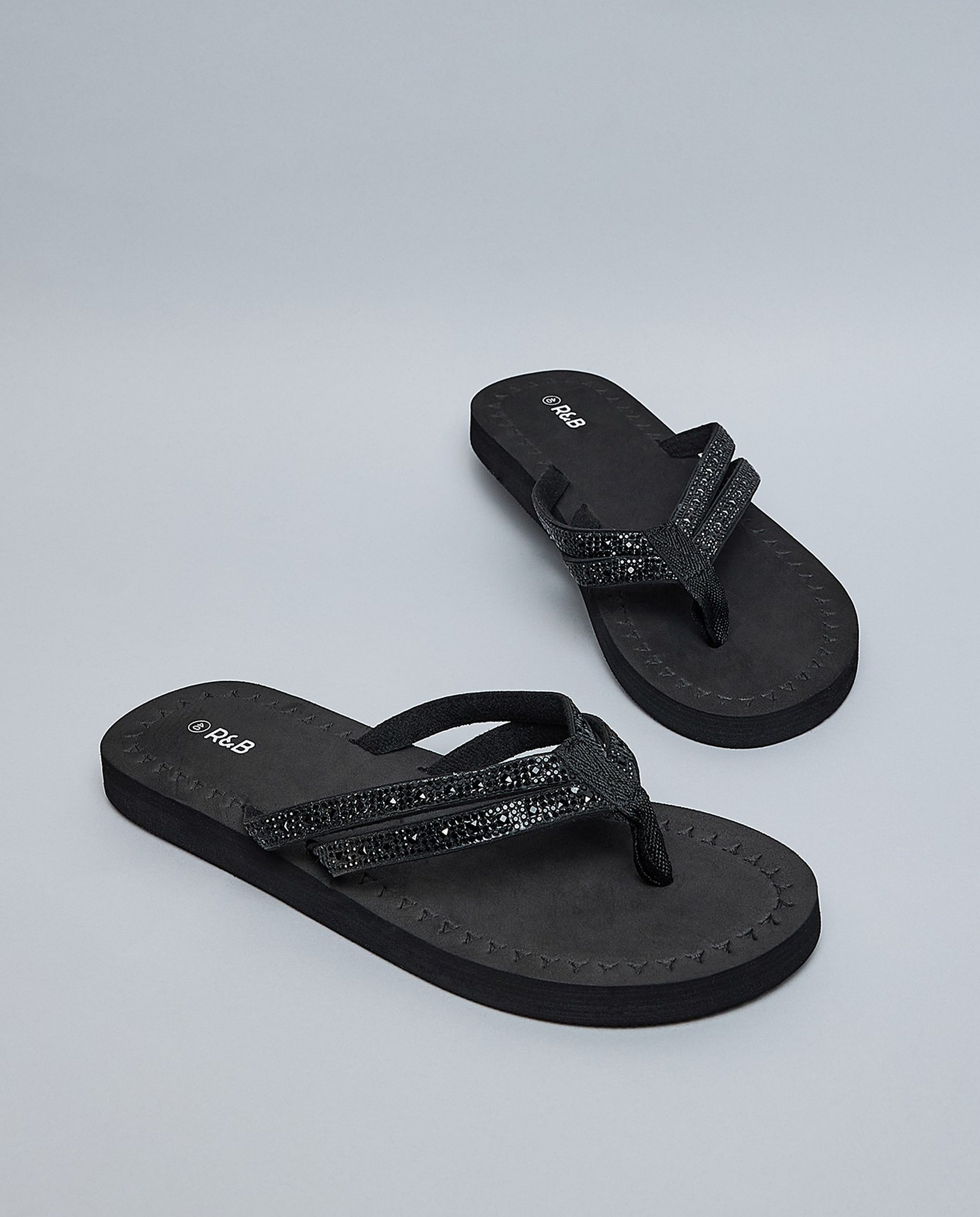 Embellished Flip-Flops