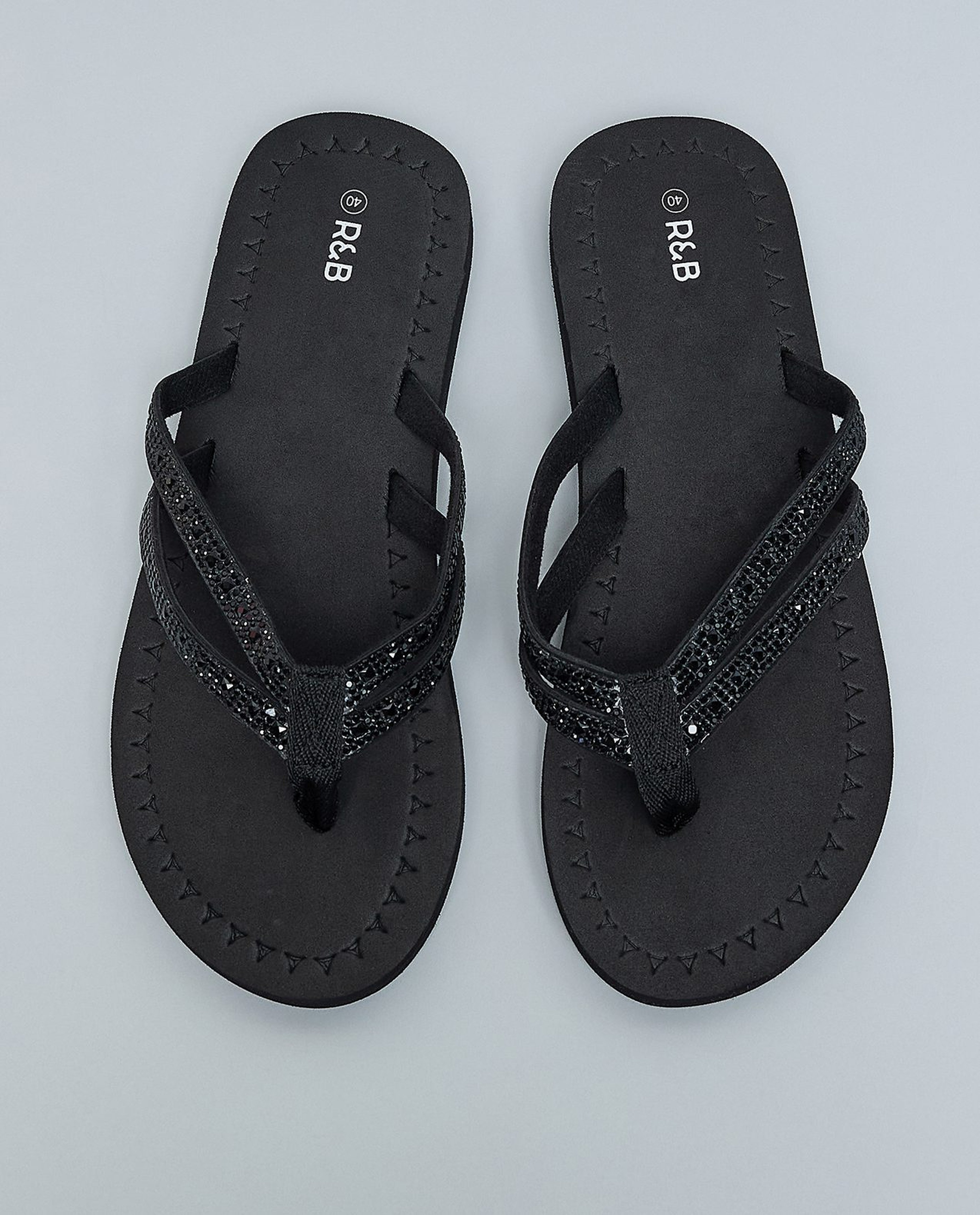 Embellished Flip-Flops