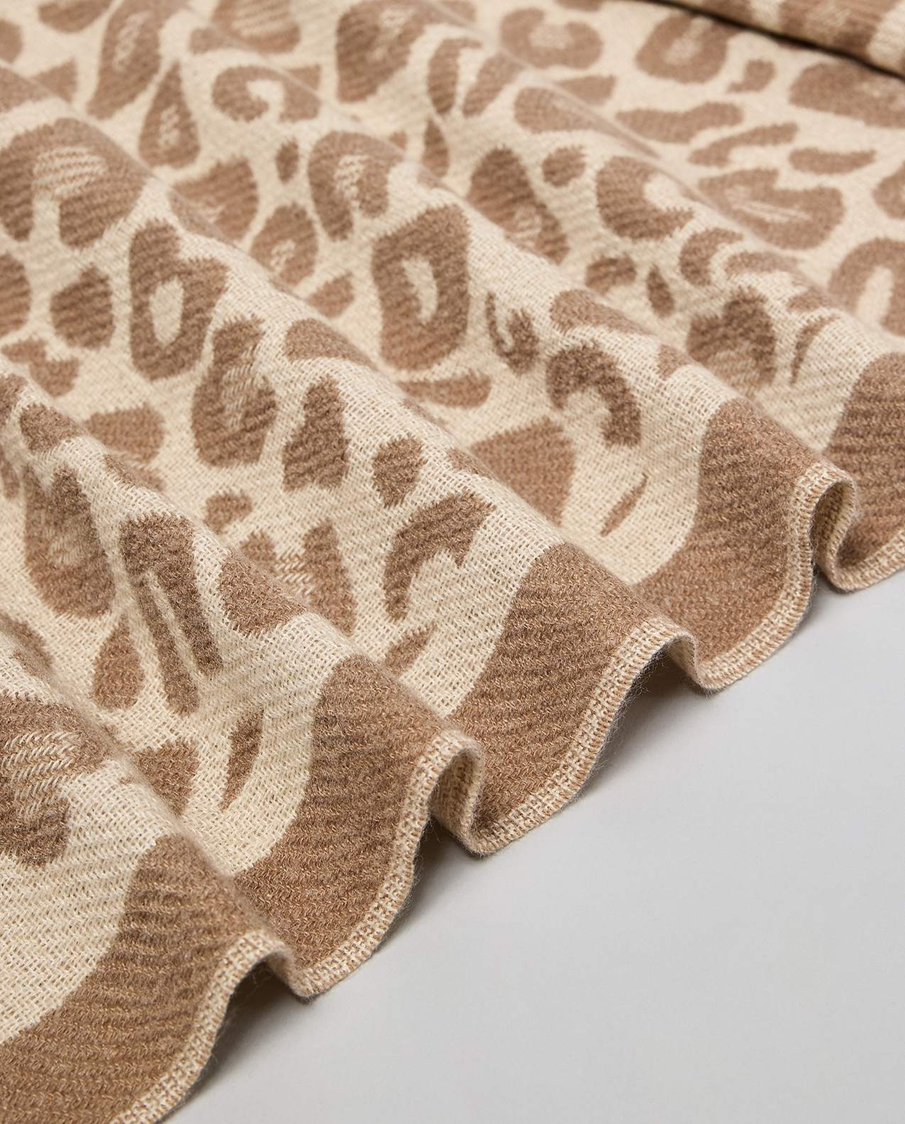Animal Patterned Scarf