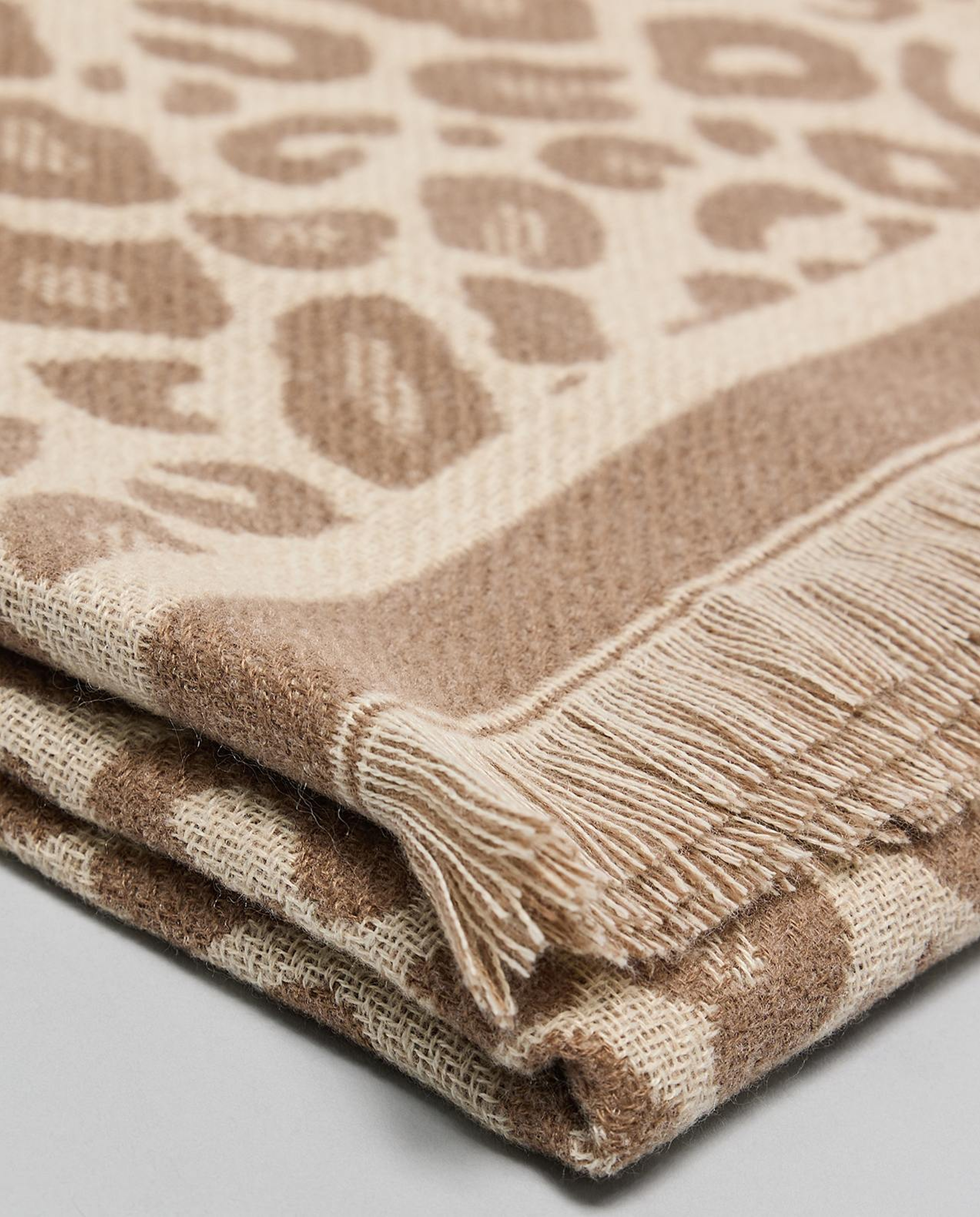 Animal Patterned Scarf