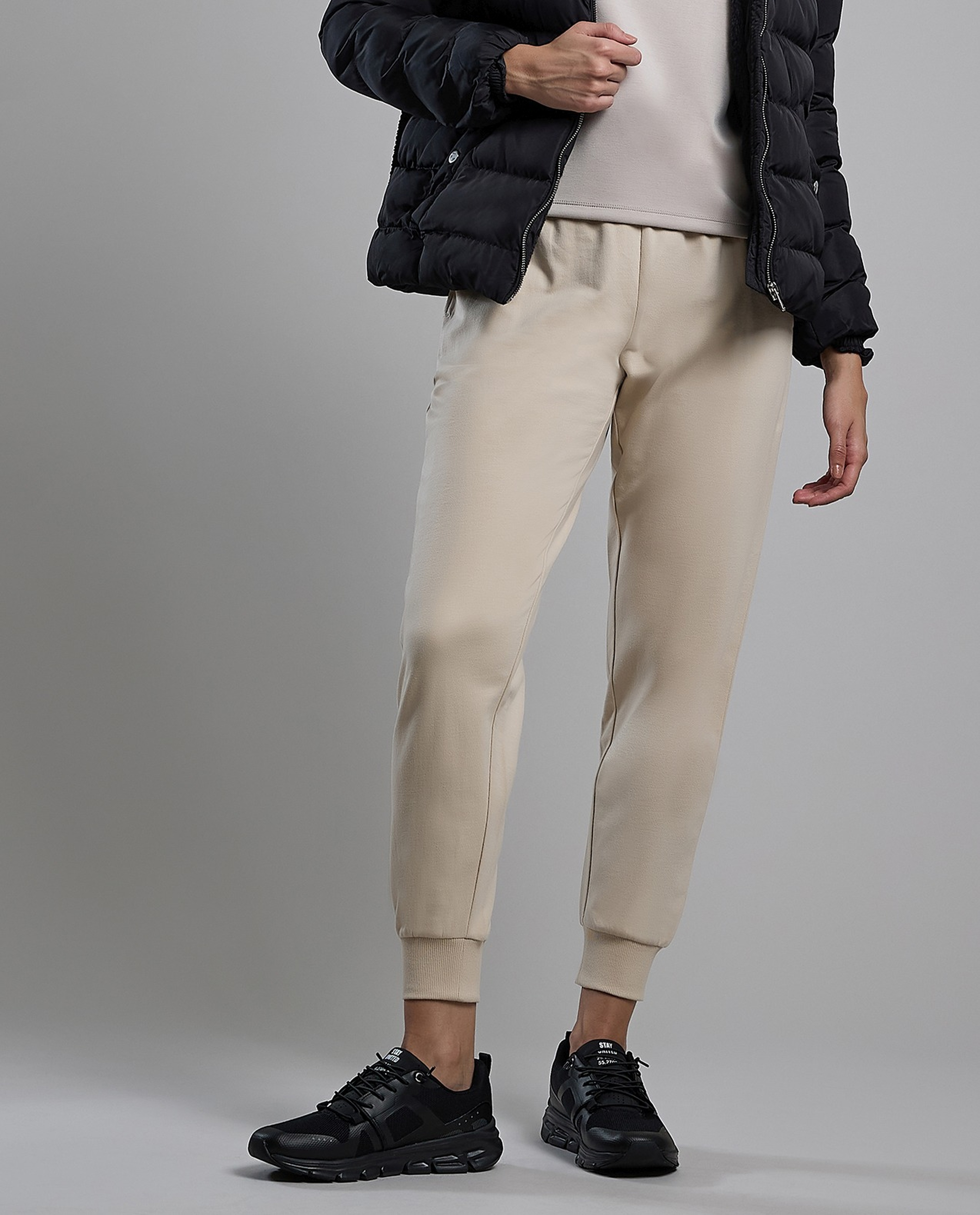 Mesh Detail Lace Up Sports Shoes