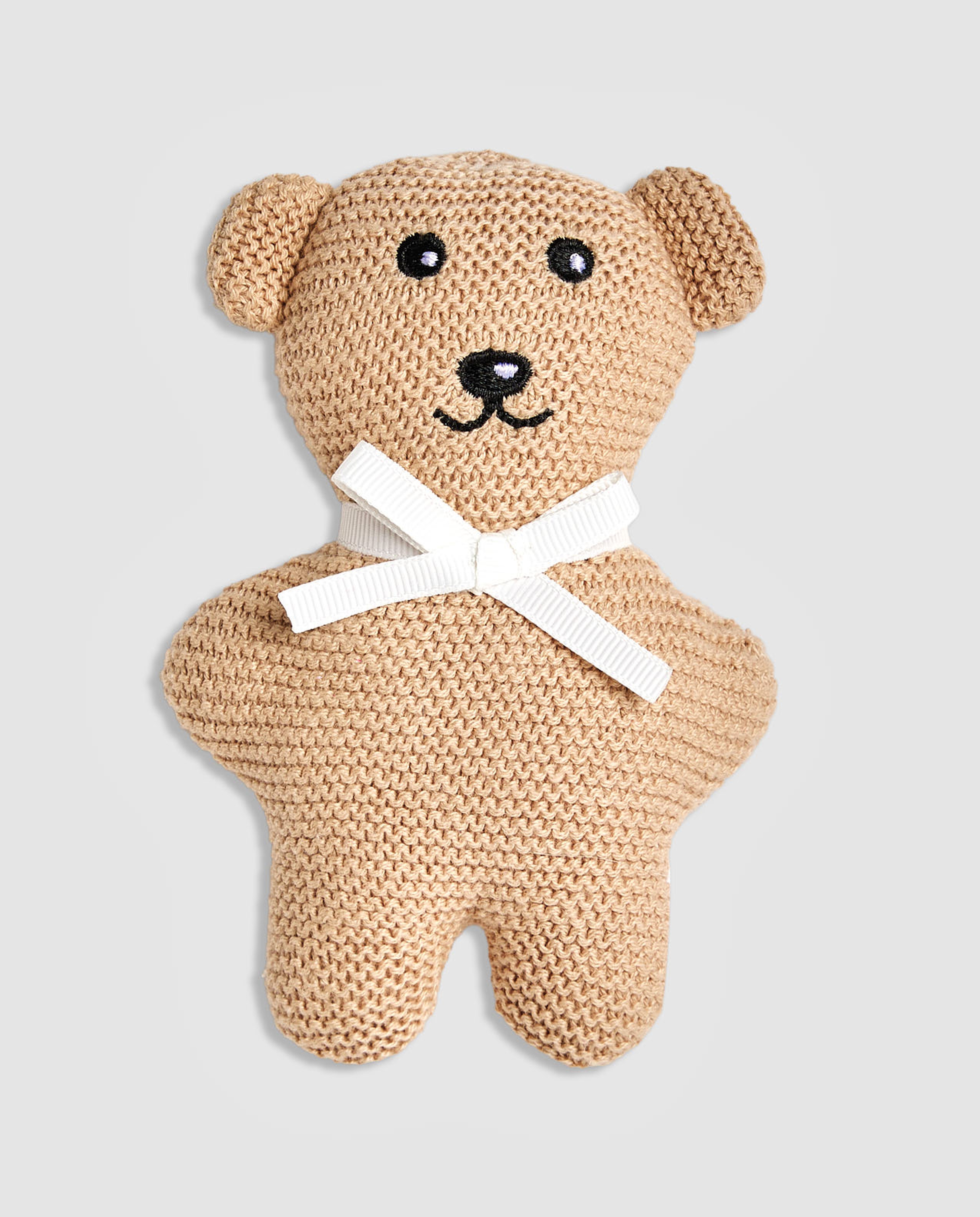 Knitted Sleepsuit with Toy Set