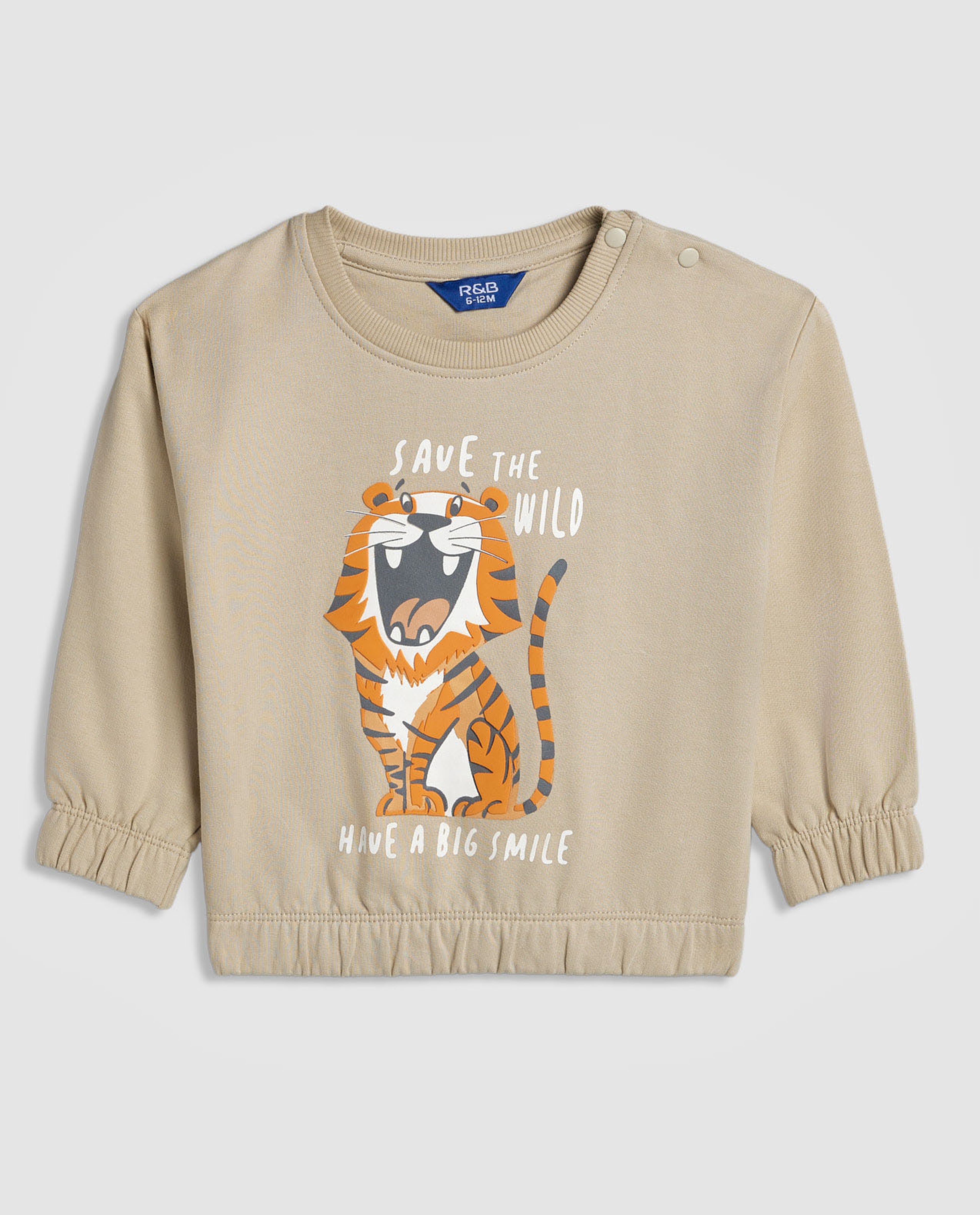 Printed Sweatshirt and Joggers Set