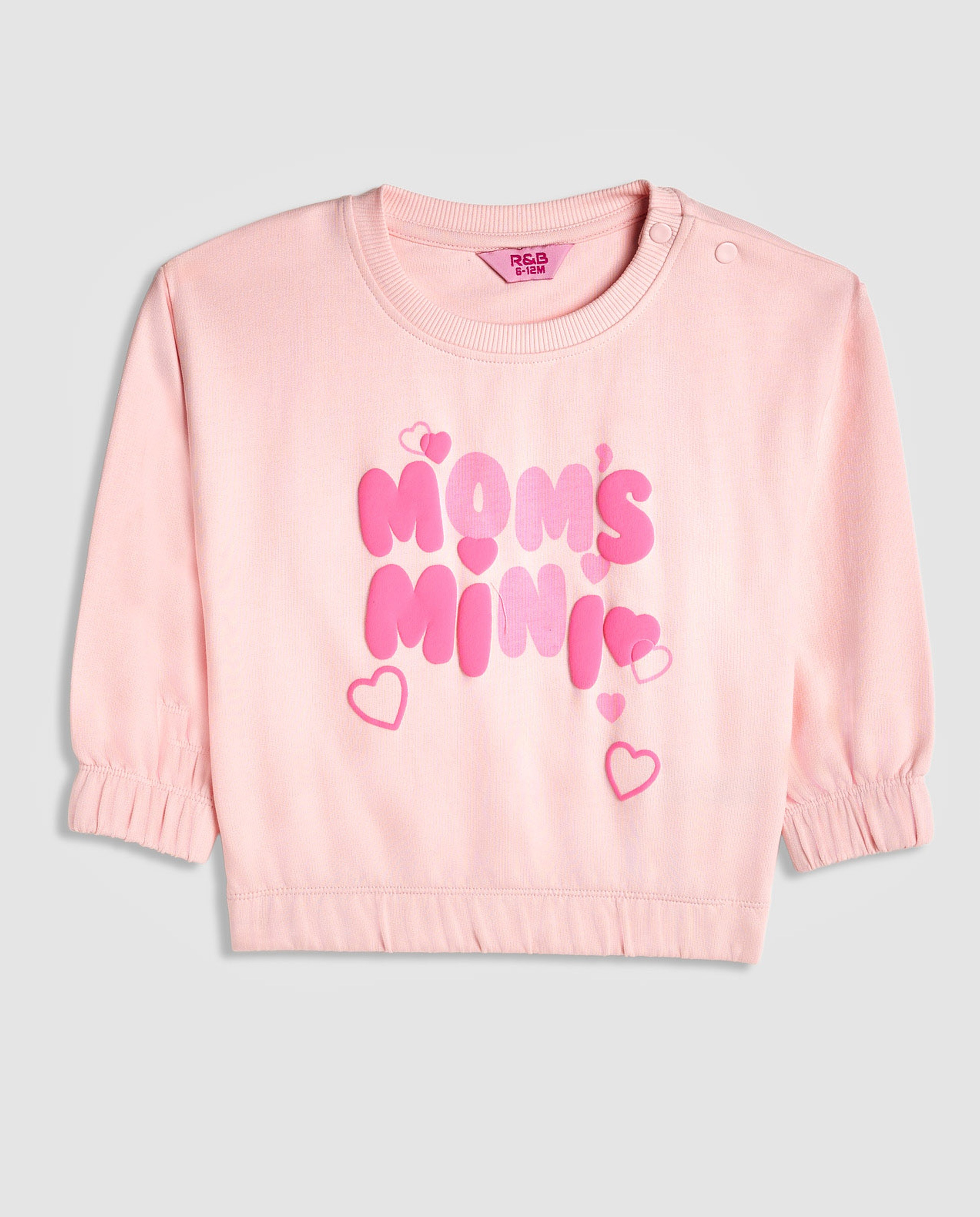 Printed Sweatshirt and Joggers Set