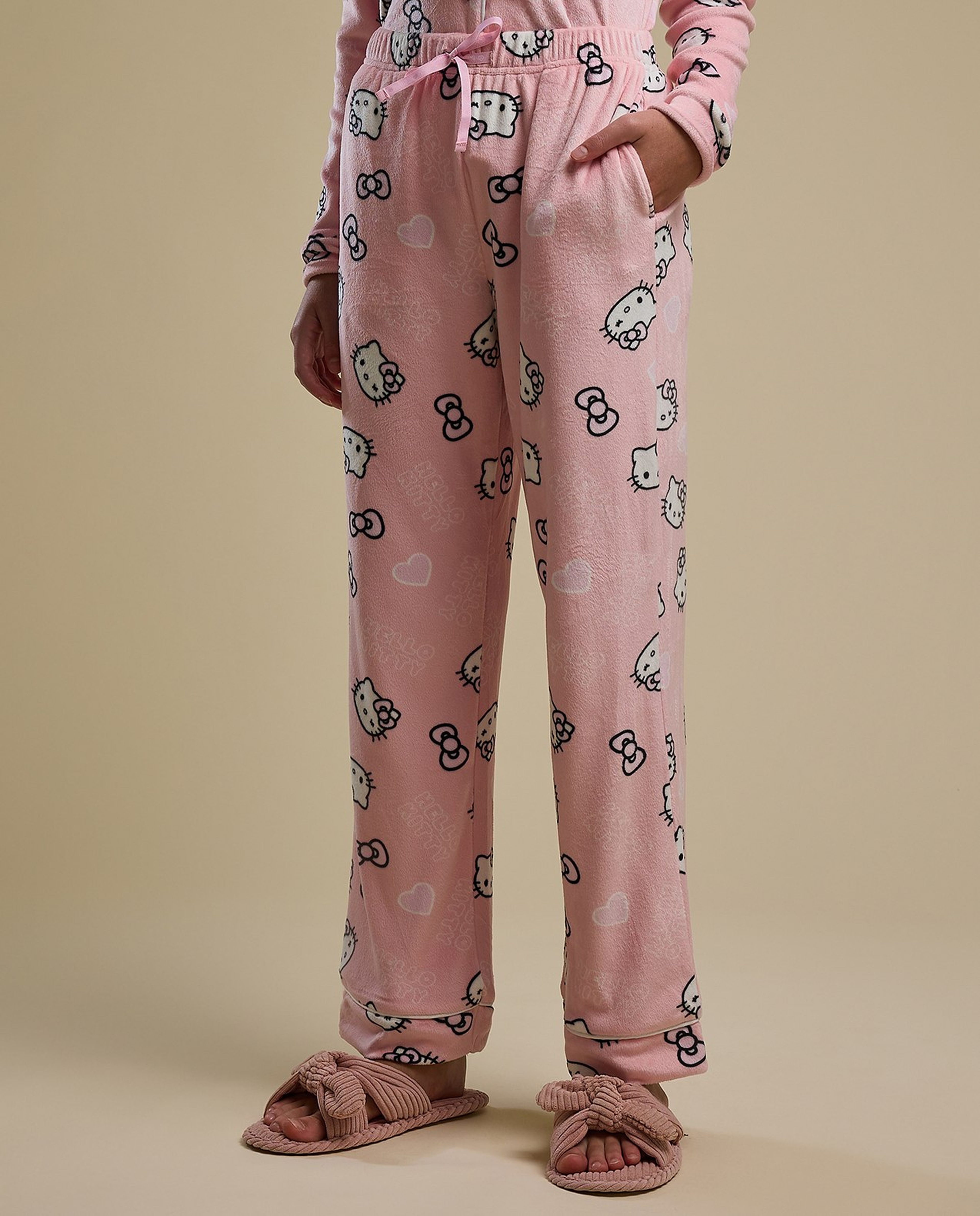 Printed Long Sleeves Pyjama Set