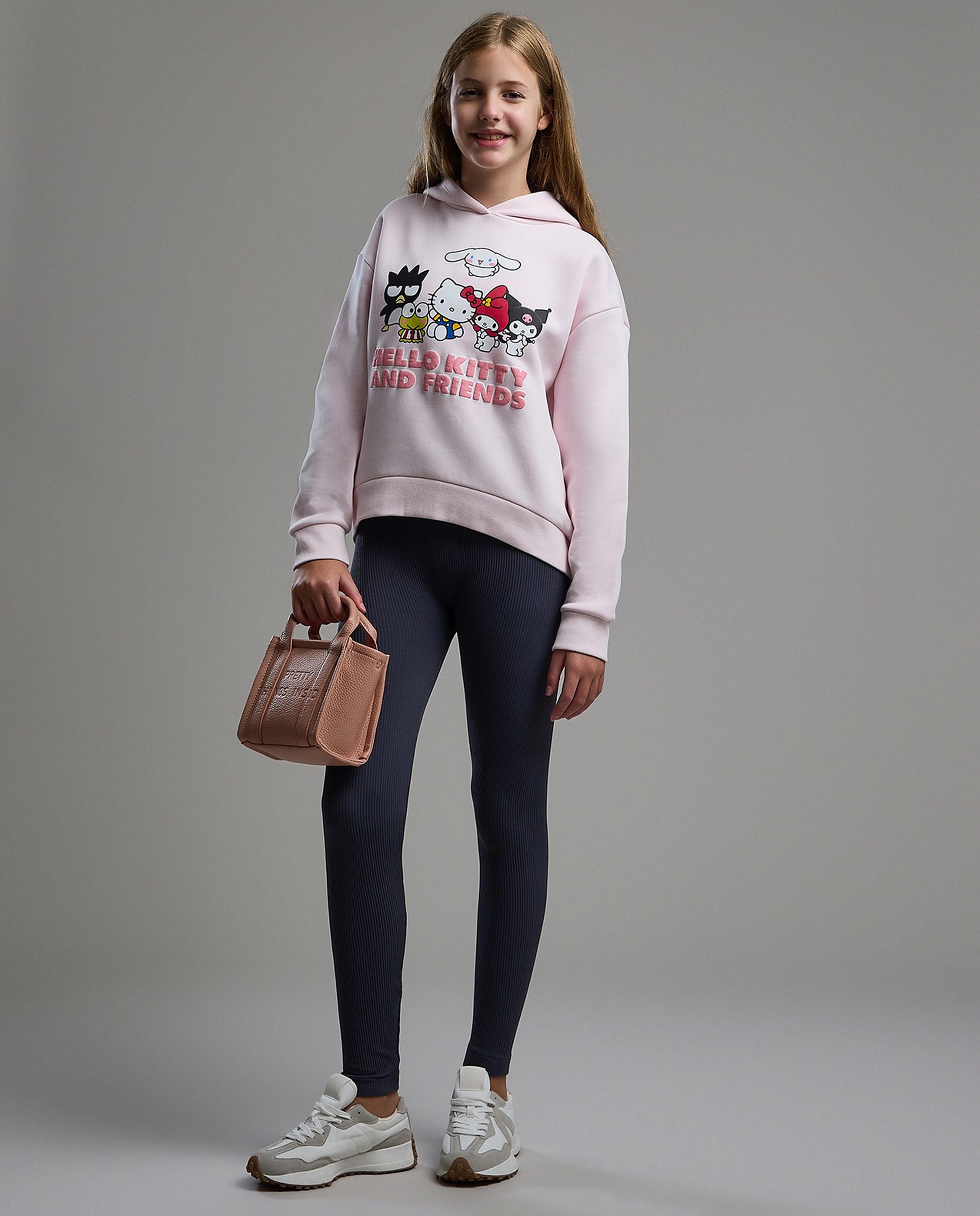 Ribbed Leggings with Elastic Waist