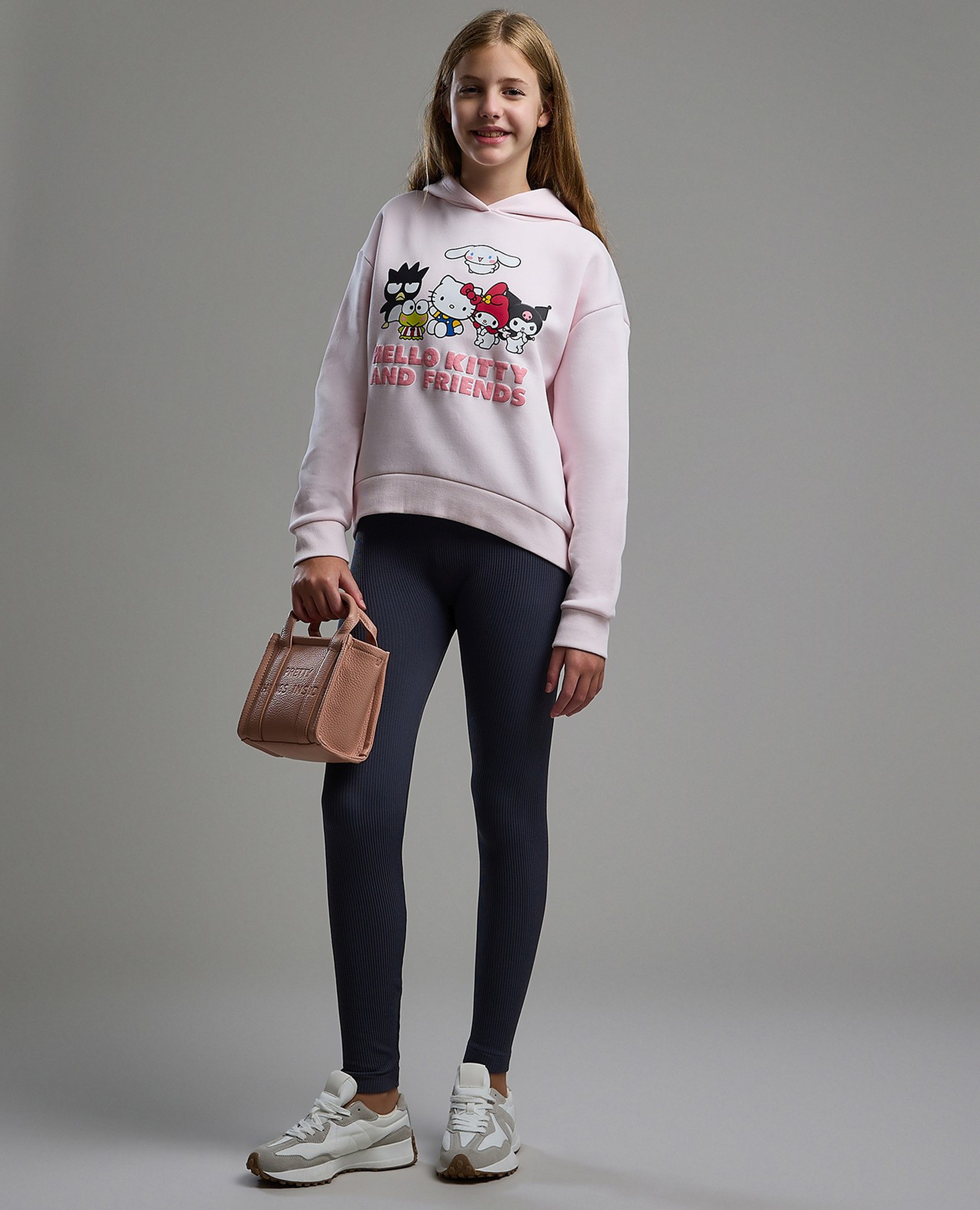 Ribbed Leggings with Elastic Waist