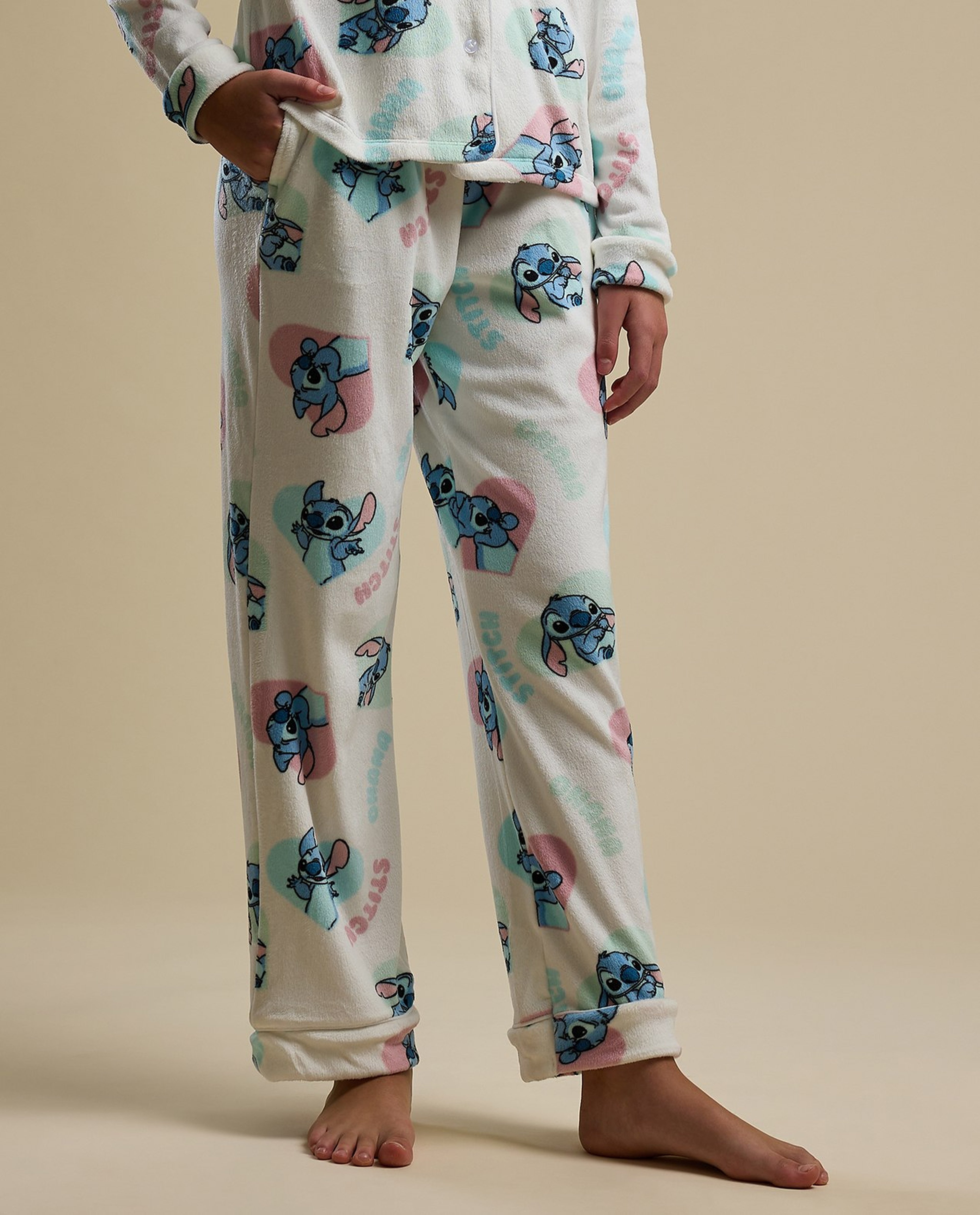 Printed Long Sleeves Pyjama Set
