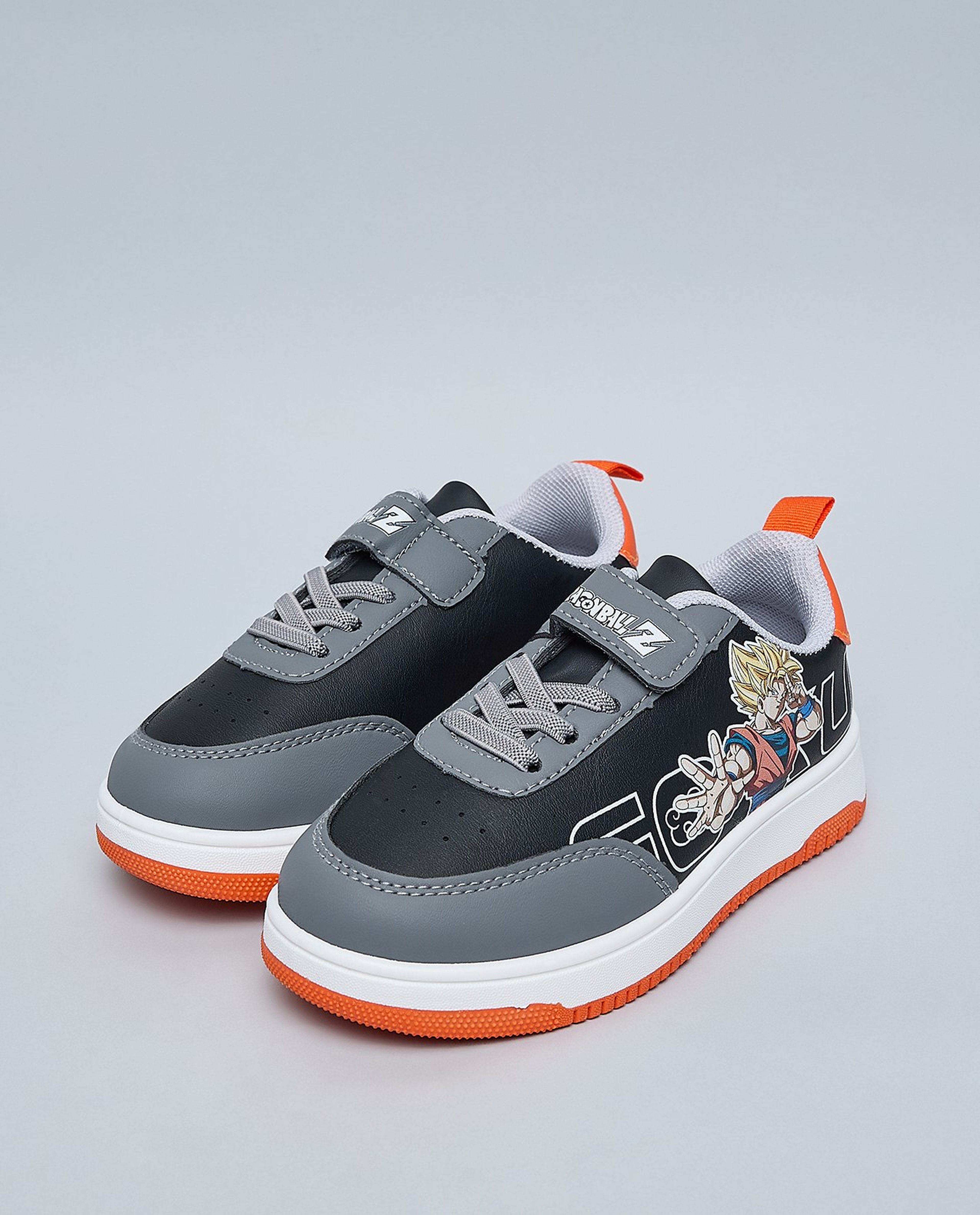Dragon Ball Goku Printed Velcro Closure Sneakers