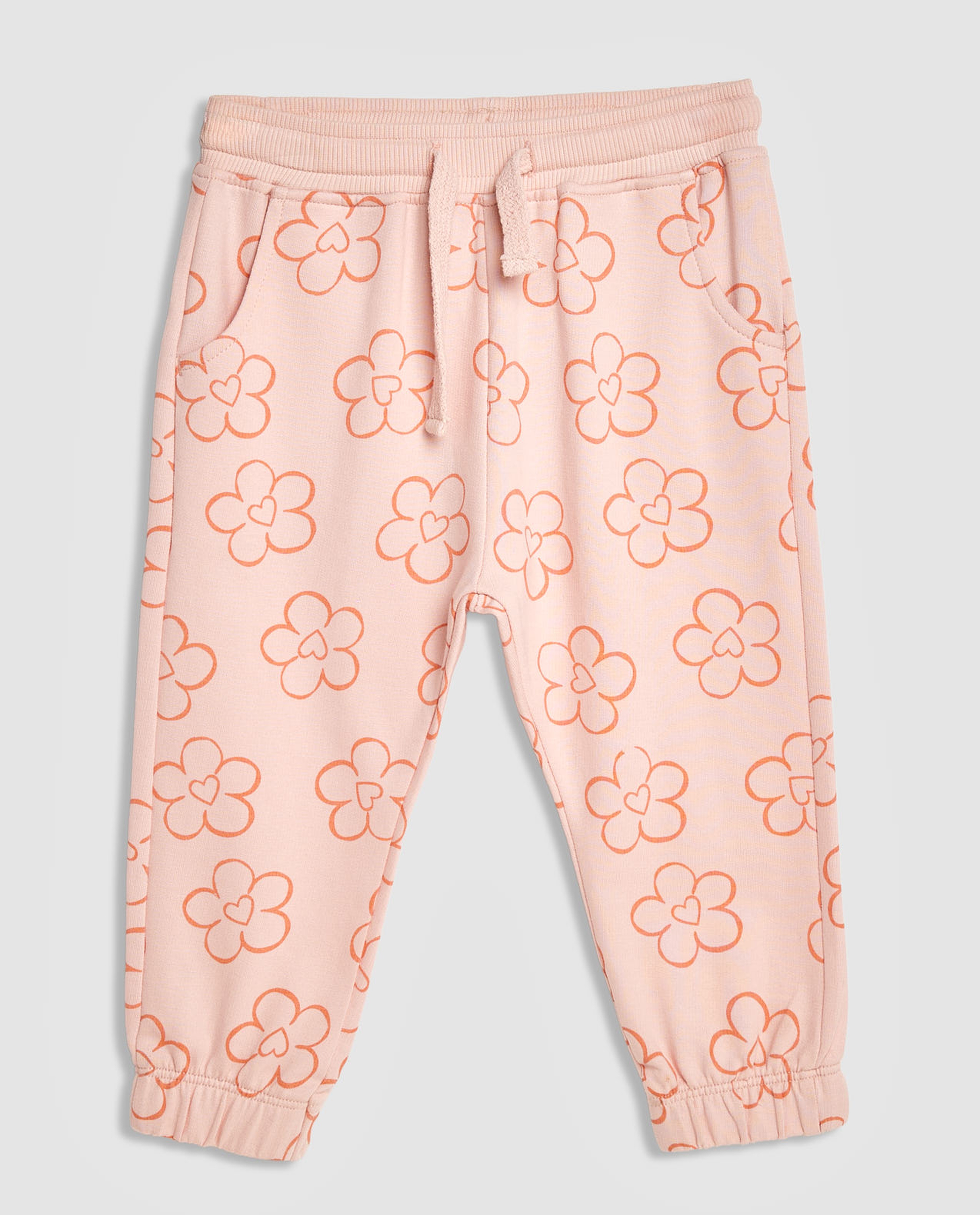 Printed Sweatshirt and Joggers Set