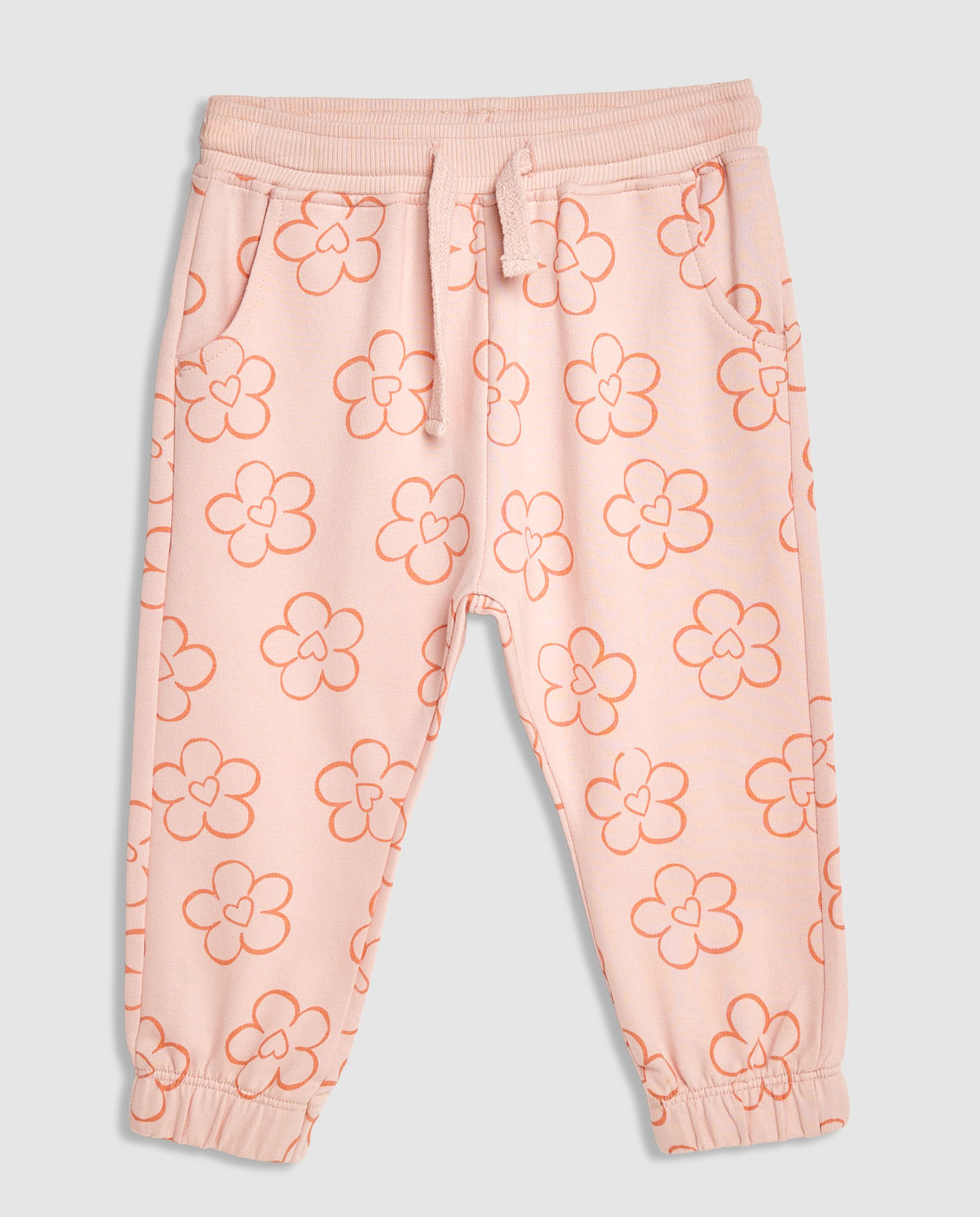 Printed Sweatshirt and Joggers Set