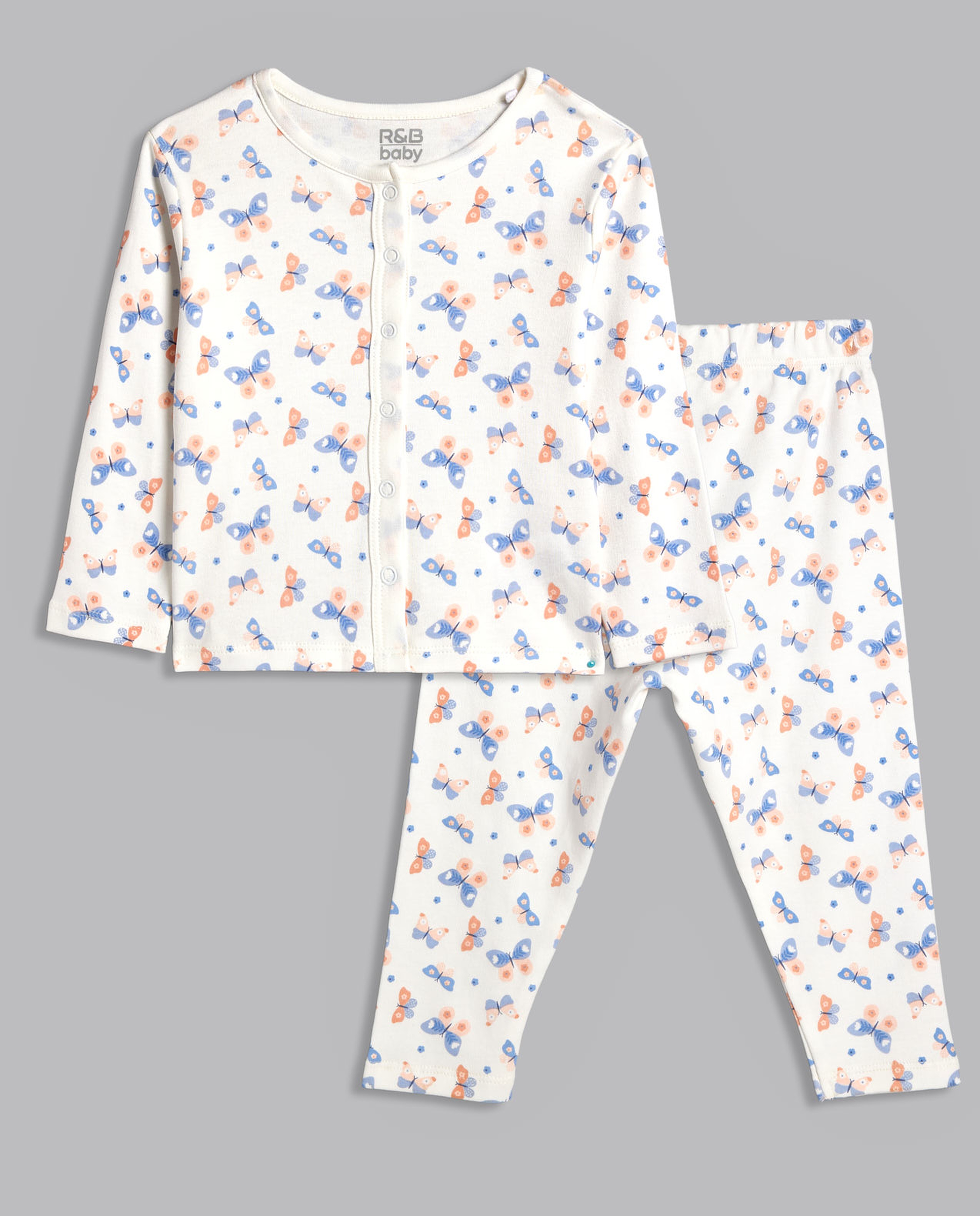 Printed Top and Pant Set
