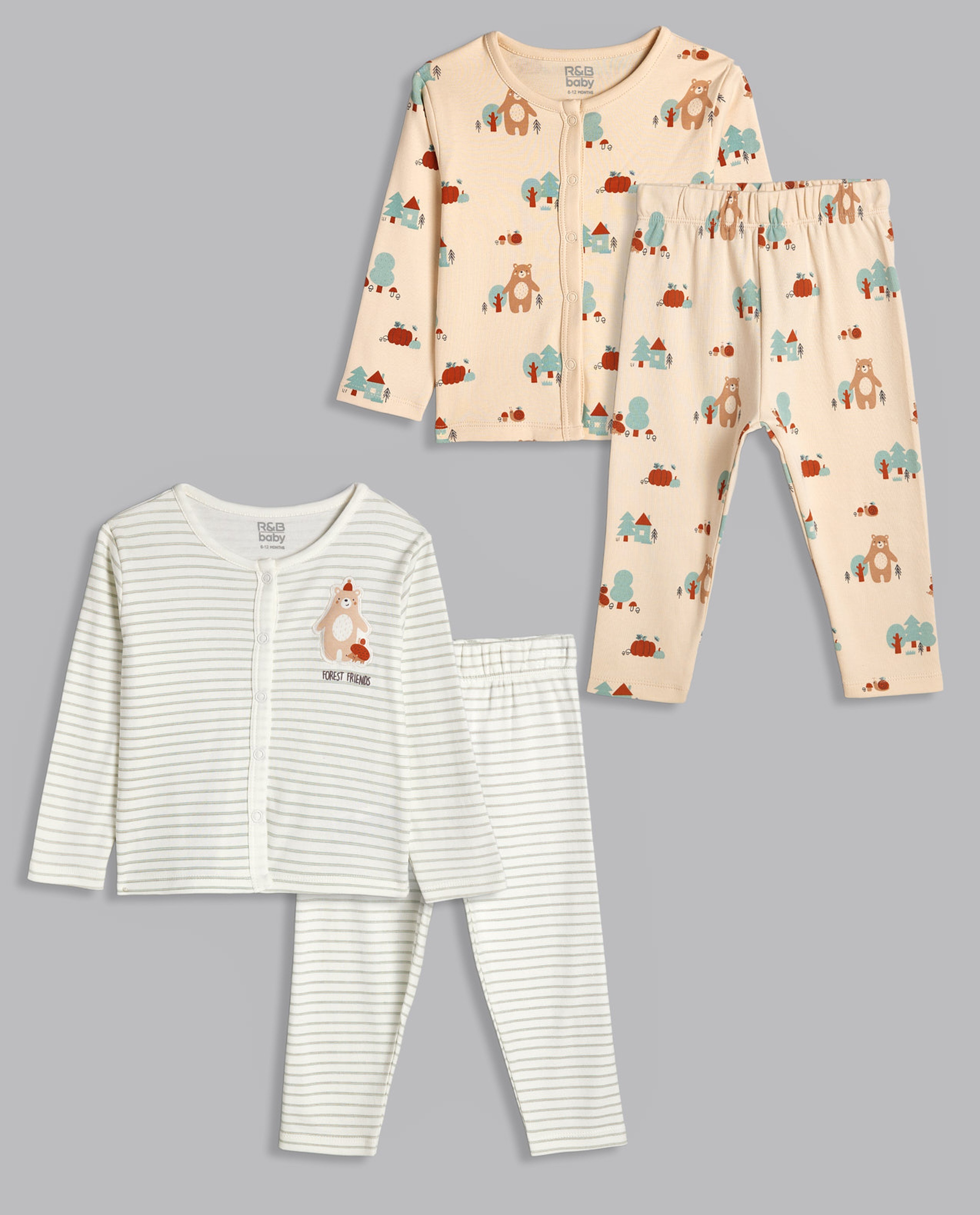 Printed Top and Pant Set