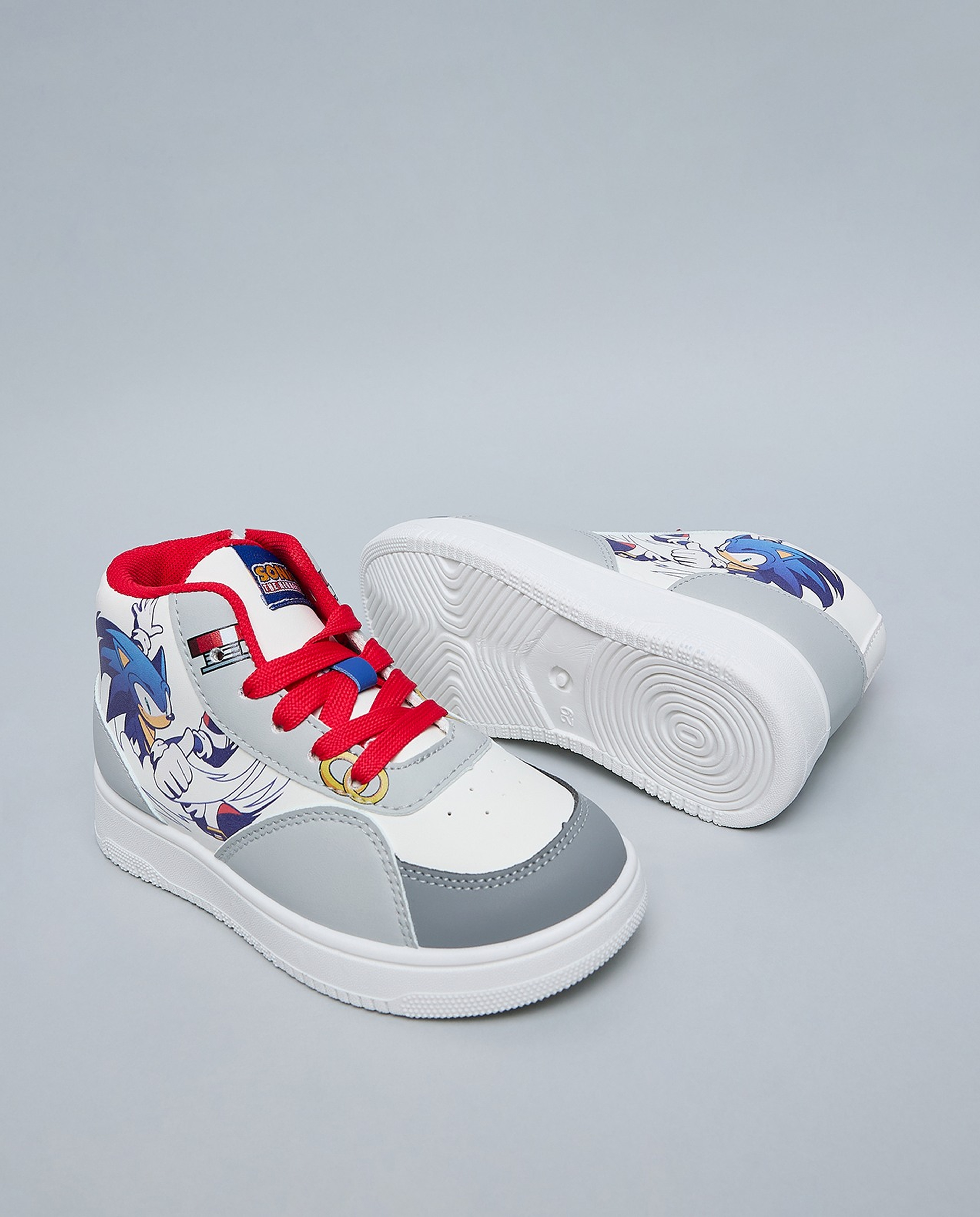 Sonic the Hedgehog Printed High Top Sneakers